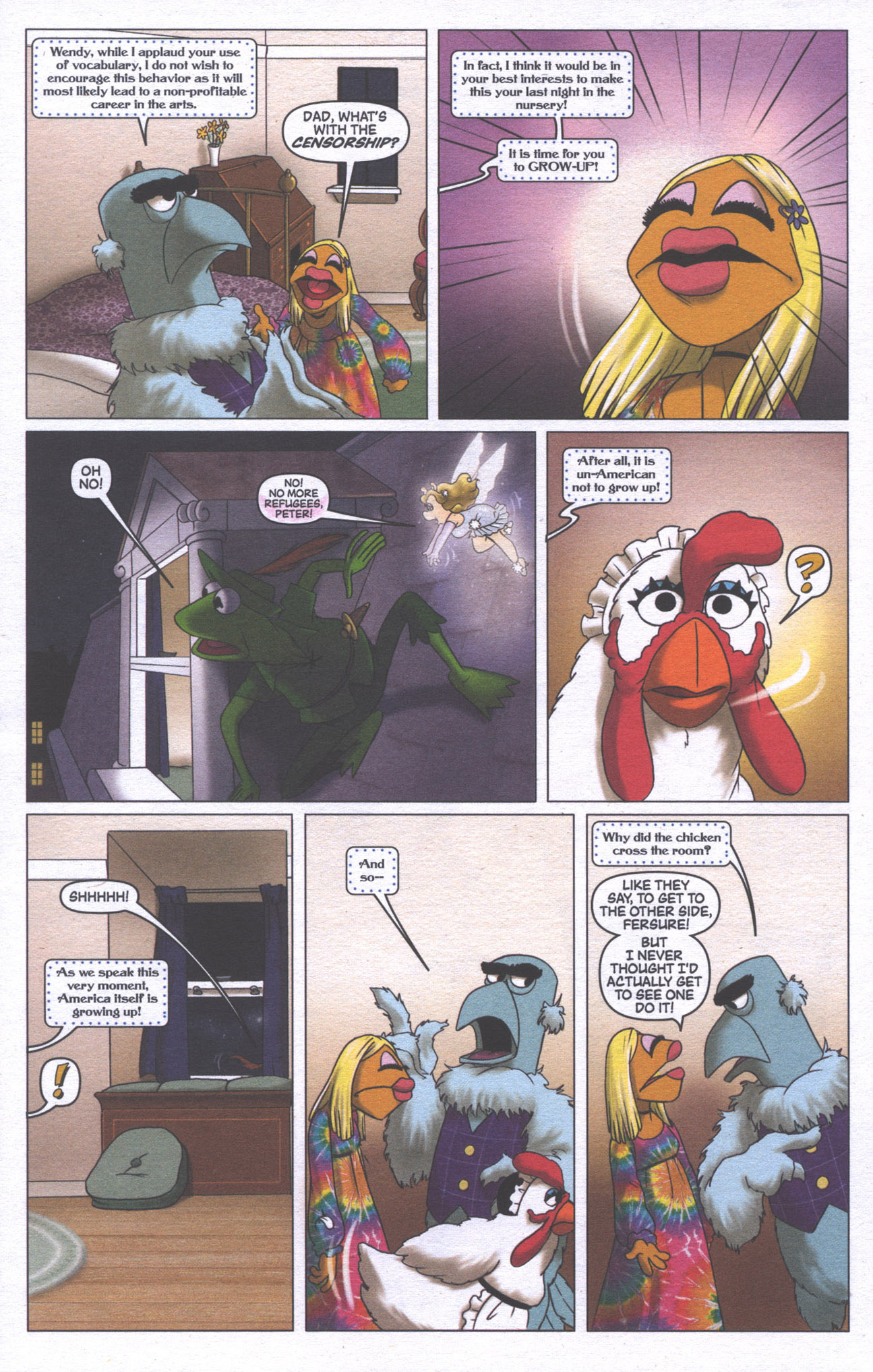 Read online Muppet Peter Pan comic -  Issue #1 - 14