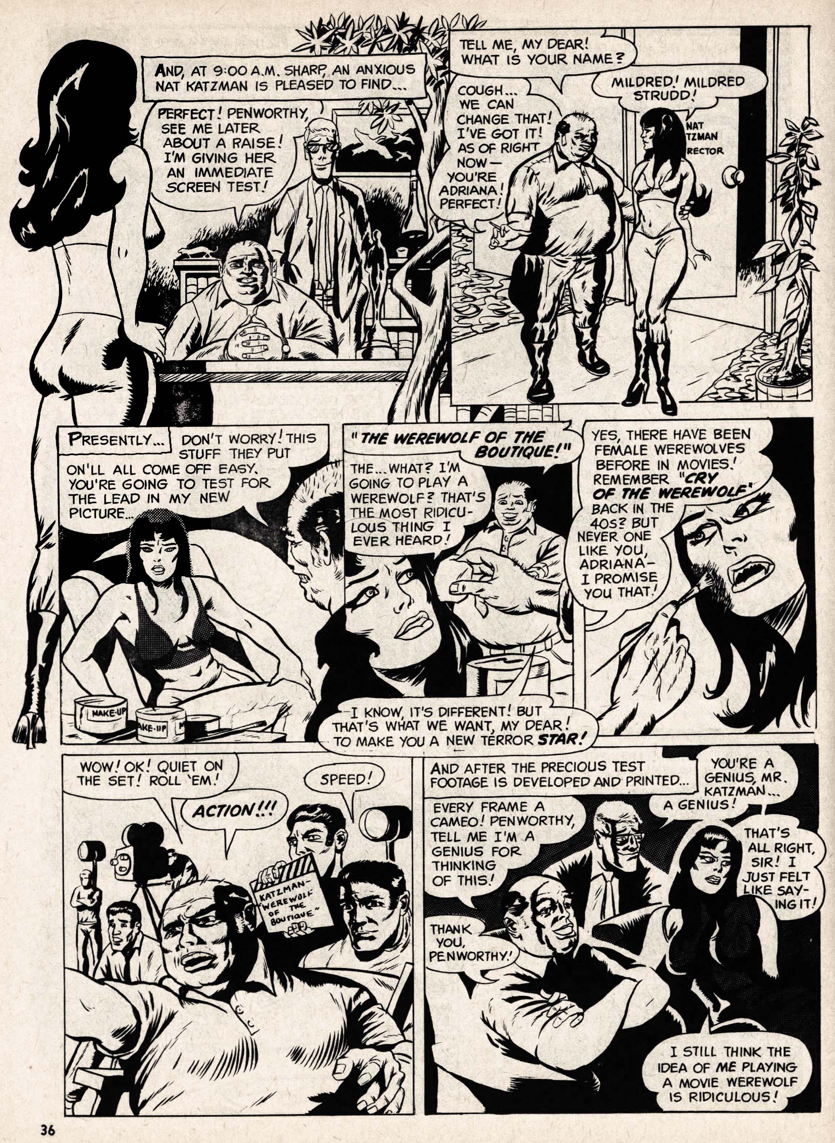 Read online Vampirella (1969) comic -  Issue #2 - 36