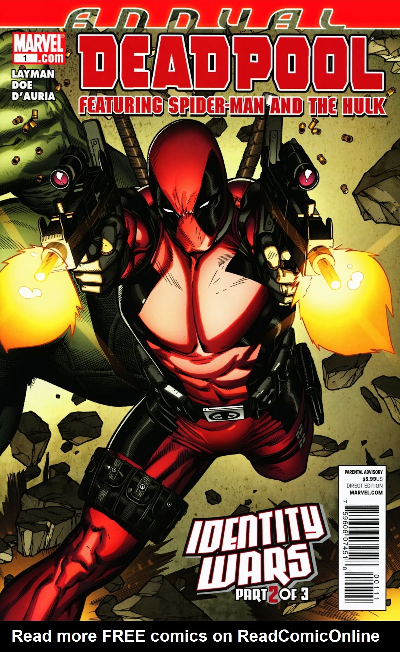 Read online Deadpool Annual comic -  Issue # Full - 1
