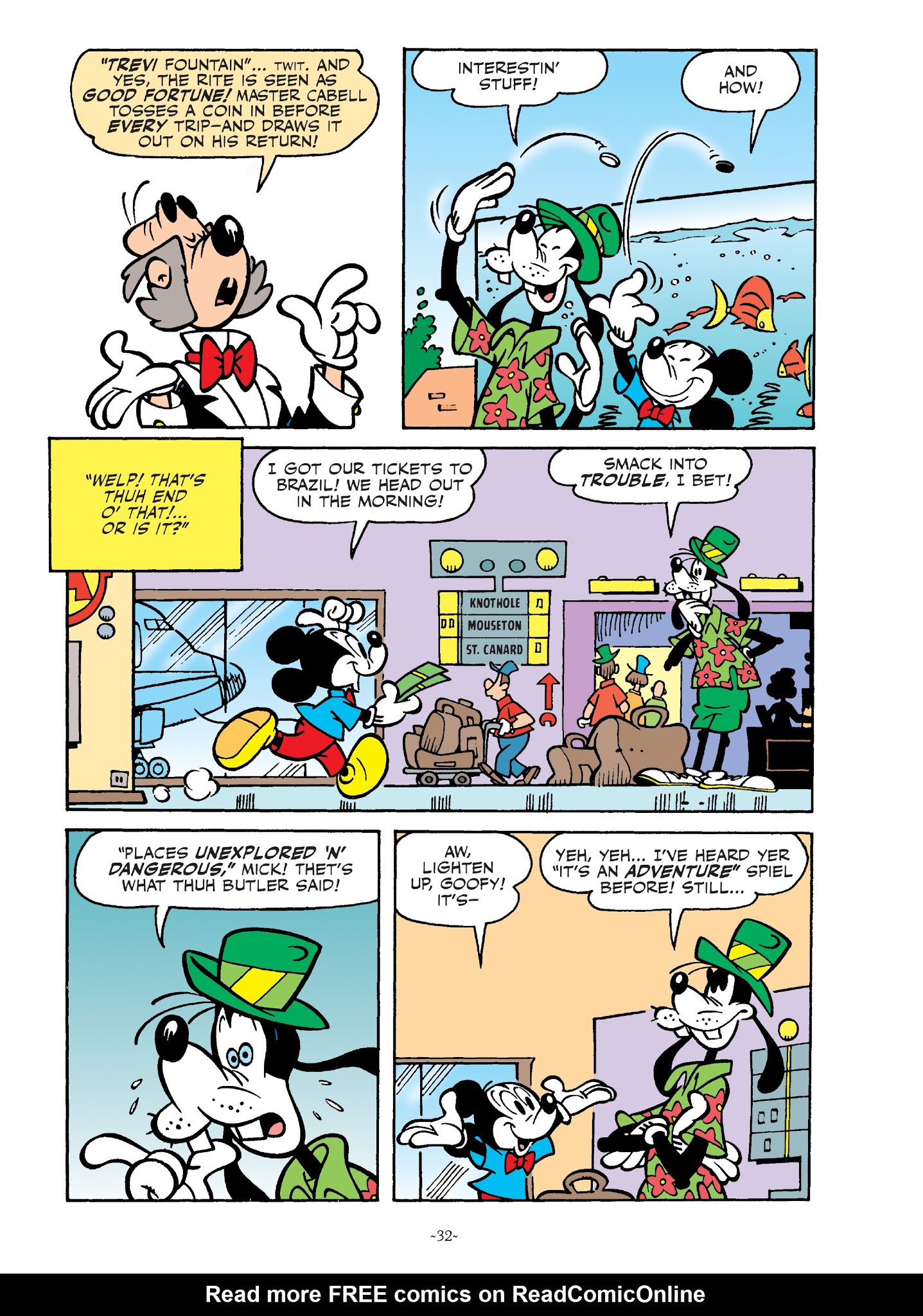 Read online Mickey and Donald: The Search For the Zodiac Stone comic -  Issue # TPB - 31