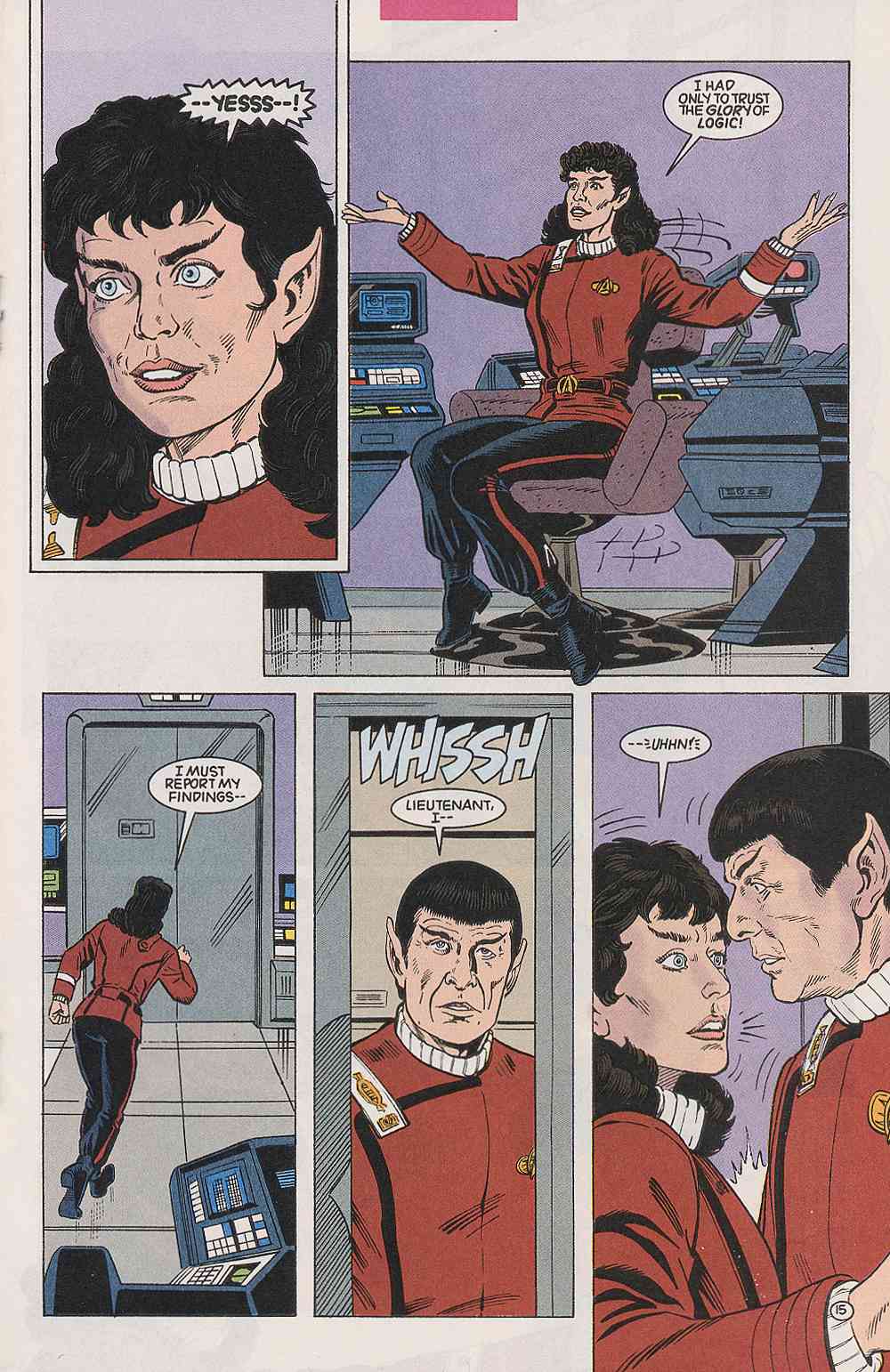 Read online Star Trek (1989) comic -  Issue #41 - 16