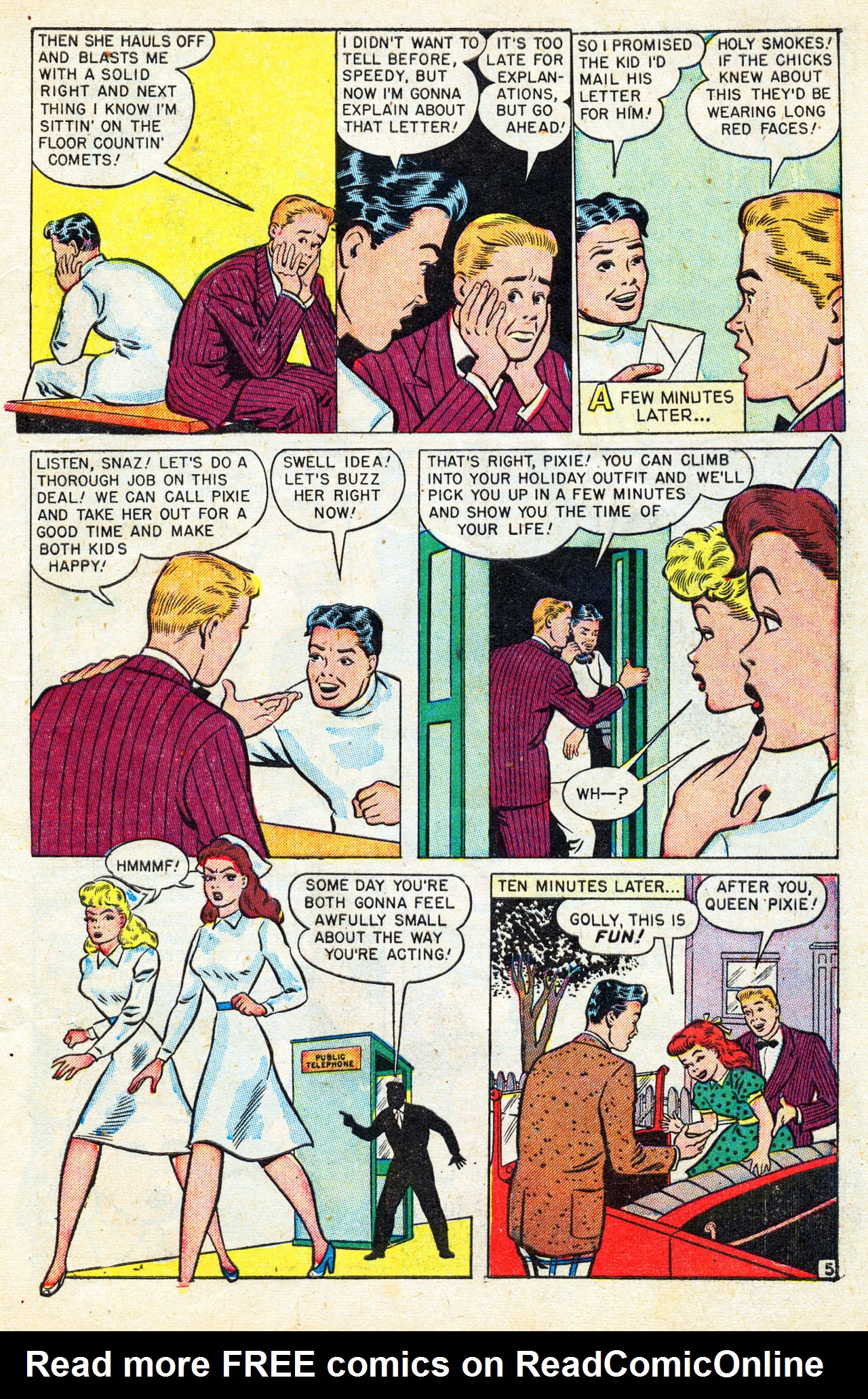 Read online Nellie The Nurse (1945) comic -  Issue #16 - 7