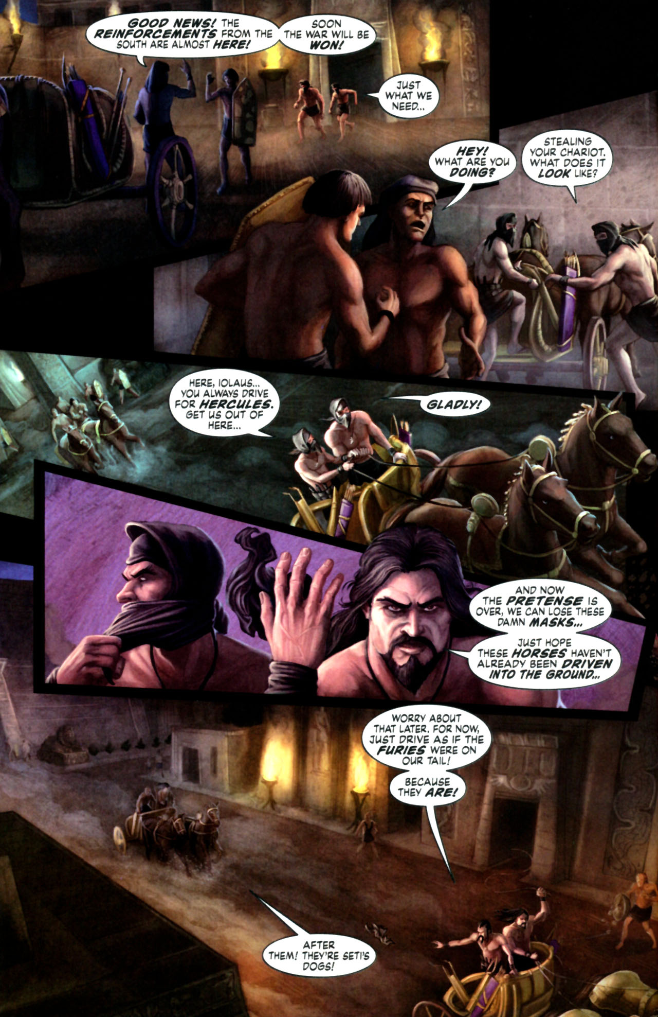 Read online Hercules: The Knives of Kush comic -  Issue #4 - 6