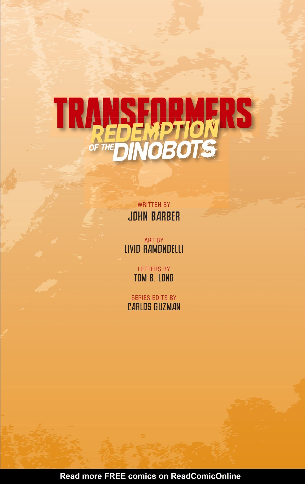 Read online The Transformers: Redemption of the Dinobots comic -  Issue # TPB - 5