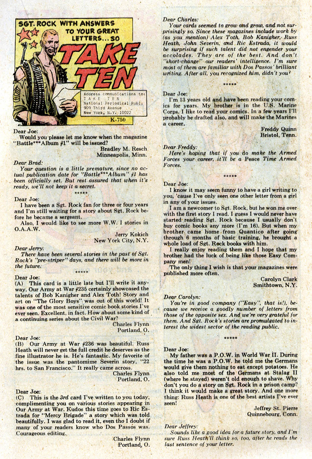 Read online Our Army at War (1952) comic -  Issue #239 - 25