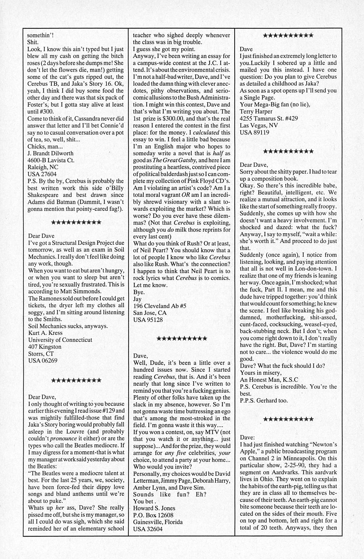 Cerebus Issue #134 #133 - English 26