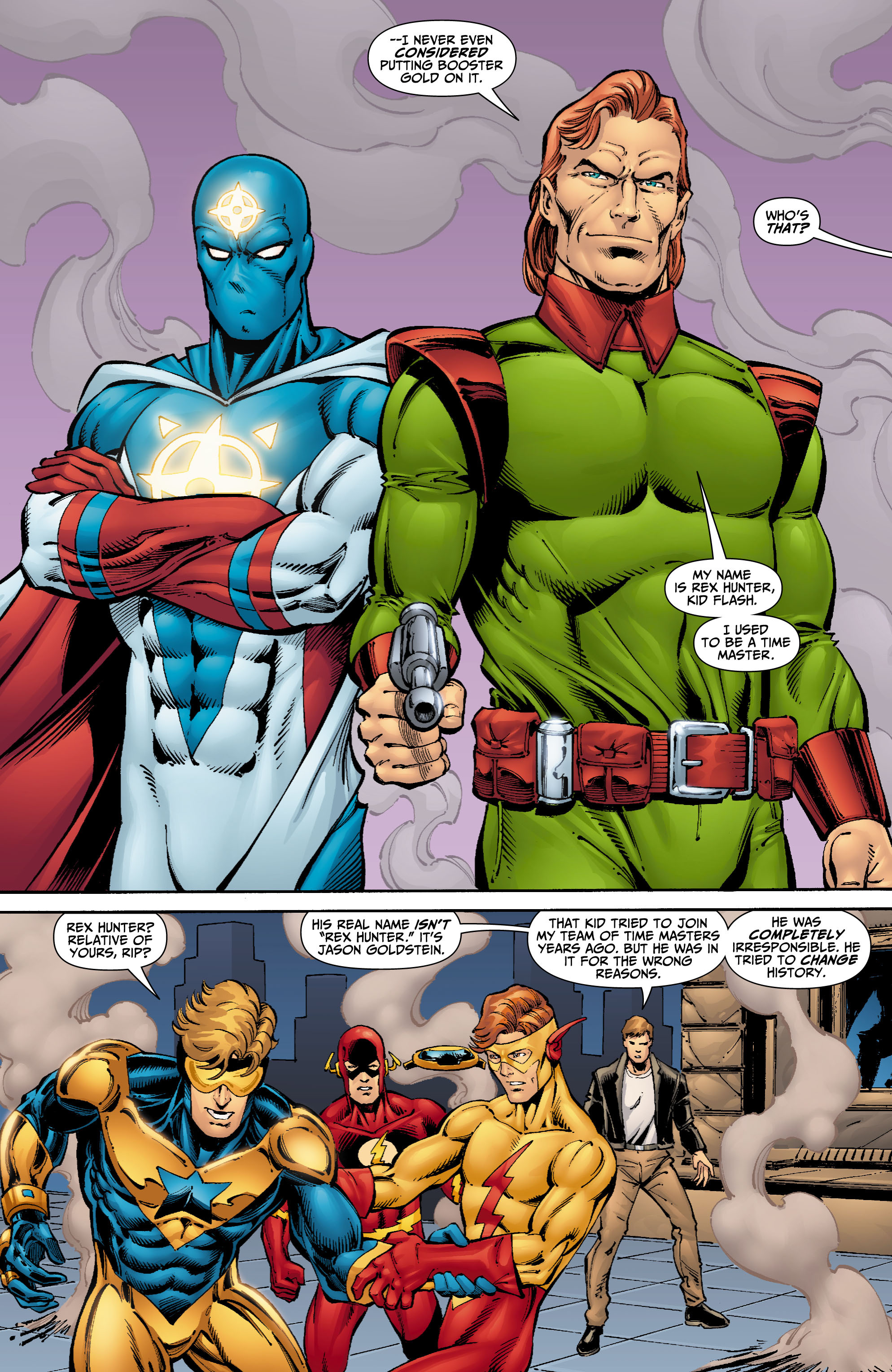 Read online Booster Gold (2007) comic -  Issue #4 - 5