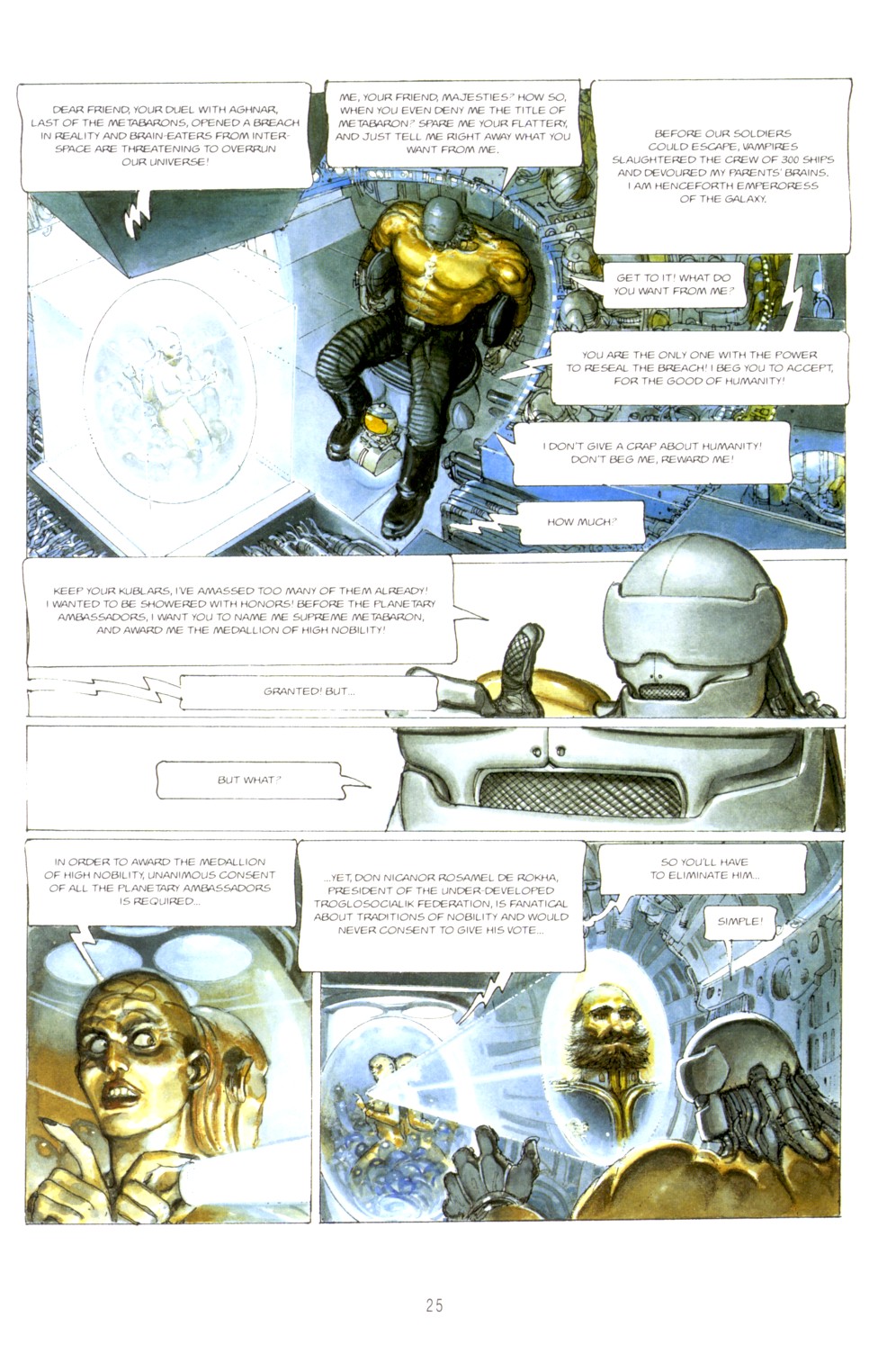 Read online The Metabarons comic -  Issue #10 - The Clash of Meta-Warriors - 22