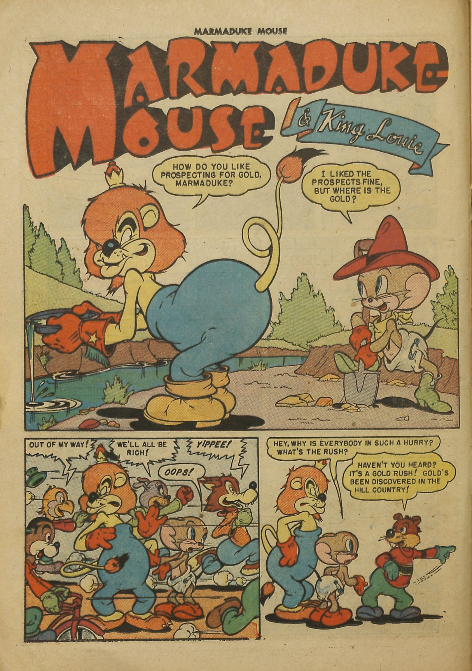 Read online Marmaduke Mouse comic -  Issue #27 - 16