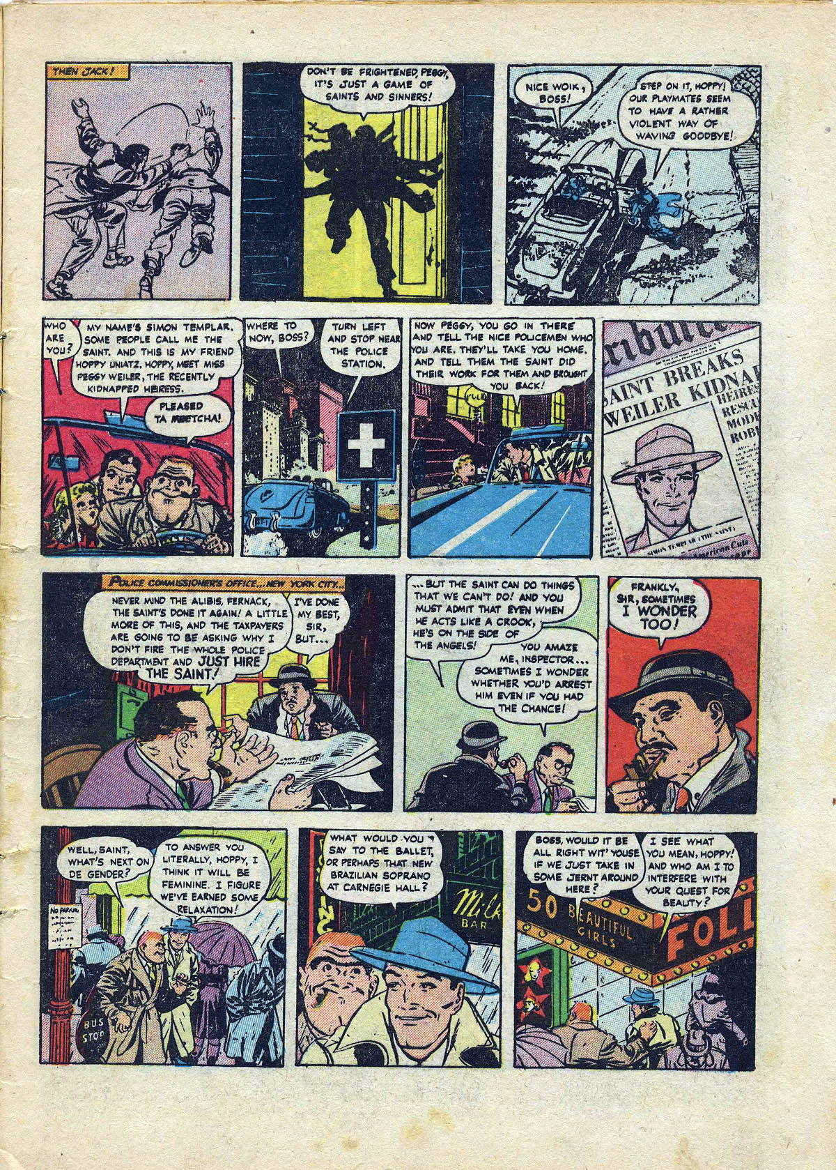 Read online The Saint (1947) comic -  Issue #8 - 5