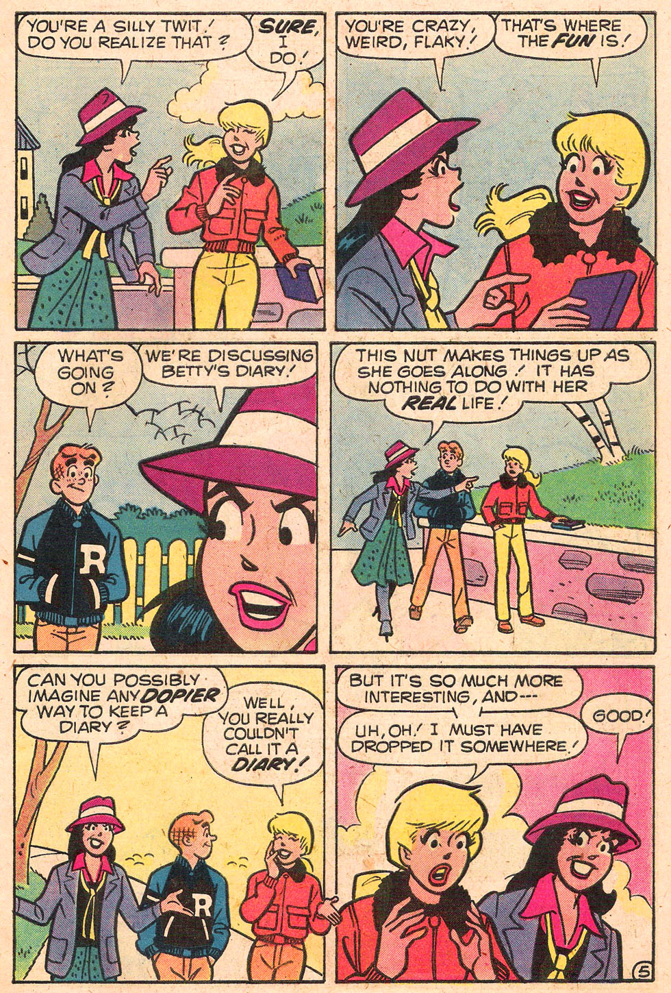 Read online Archie's Girls Betty and Veronica comic -  Issue #280 - 7