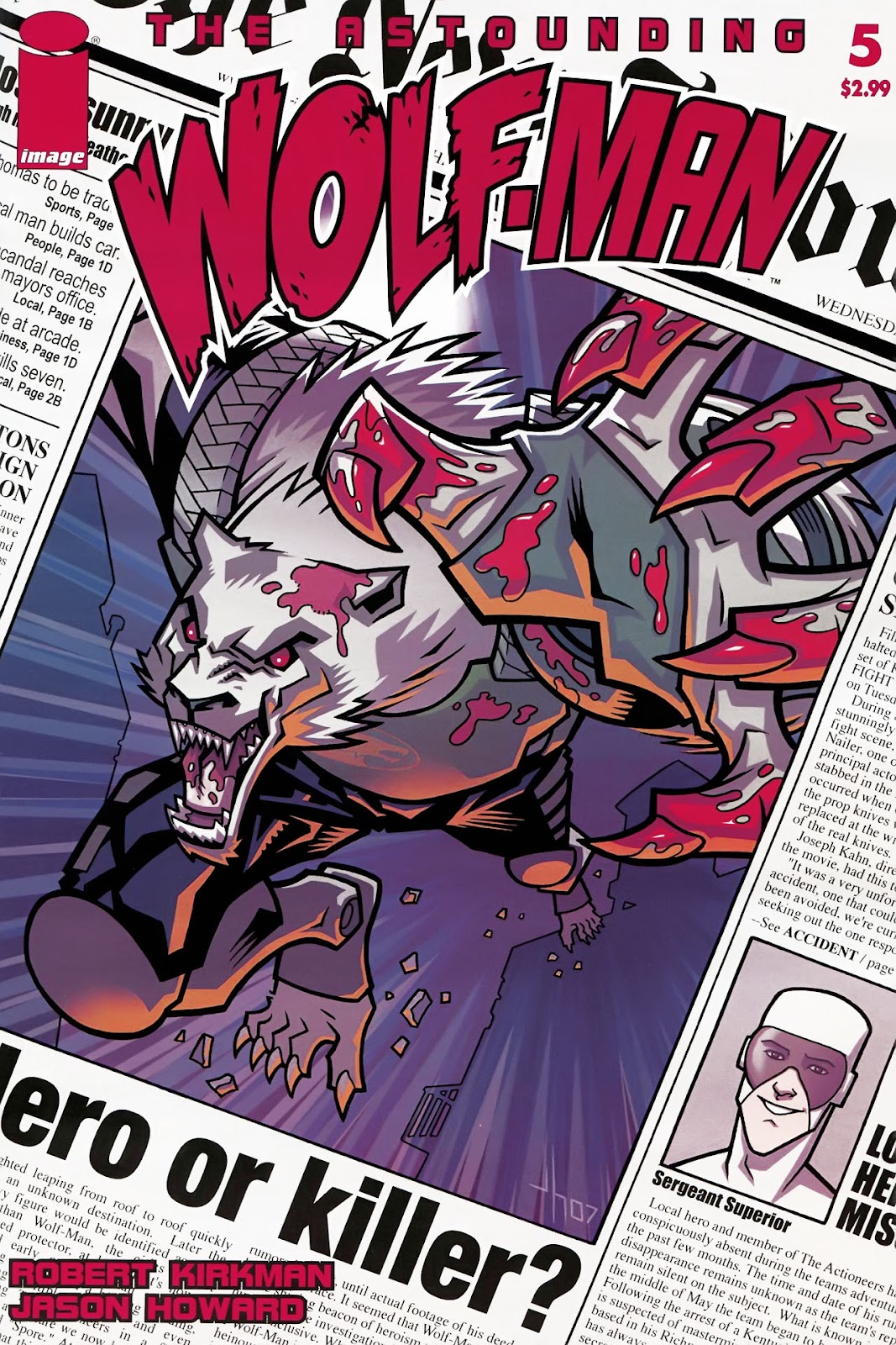 The Astounding Wolf-Man issue 5 - Page 1