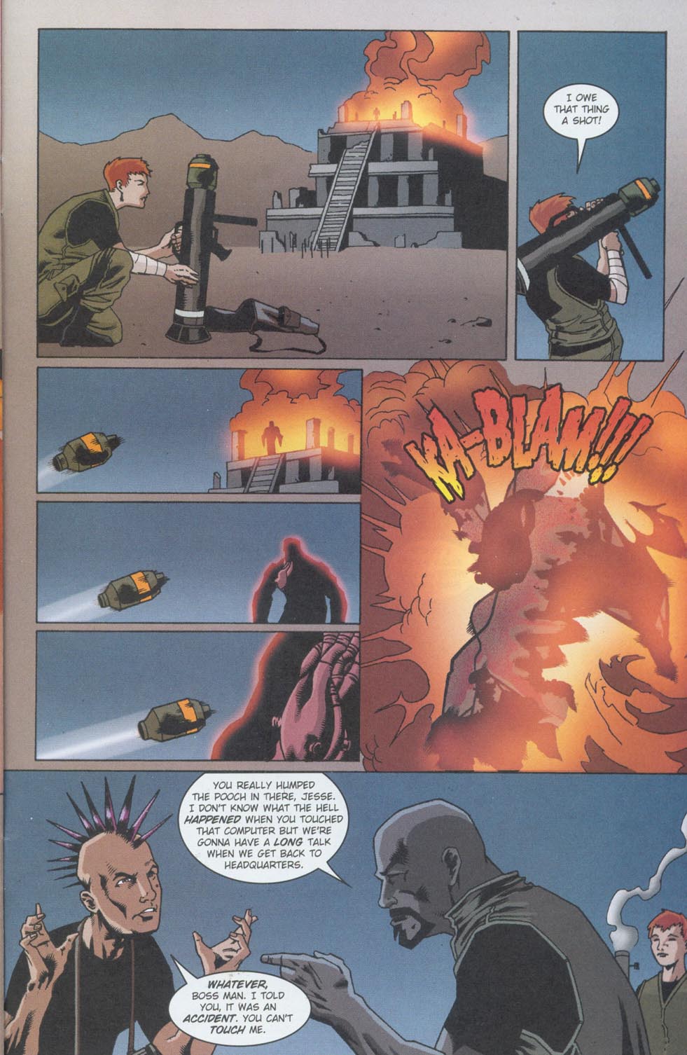 Read online Resident Evil: Fire and Ice comic -  Issue #3 - 22
