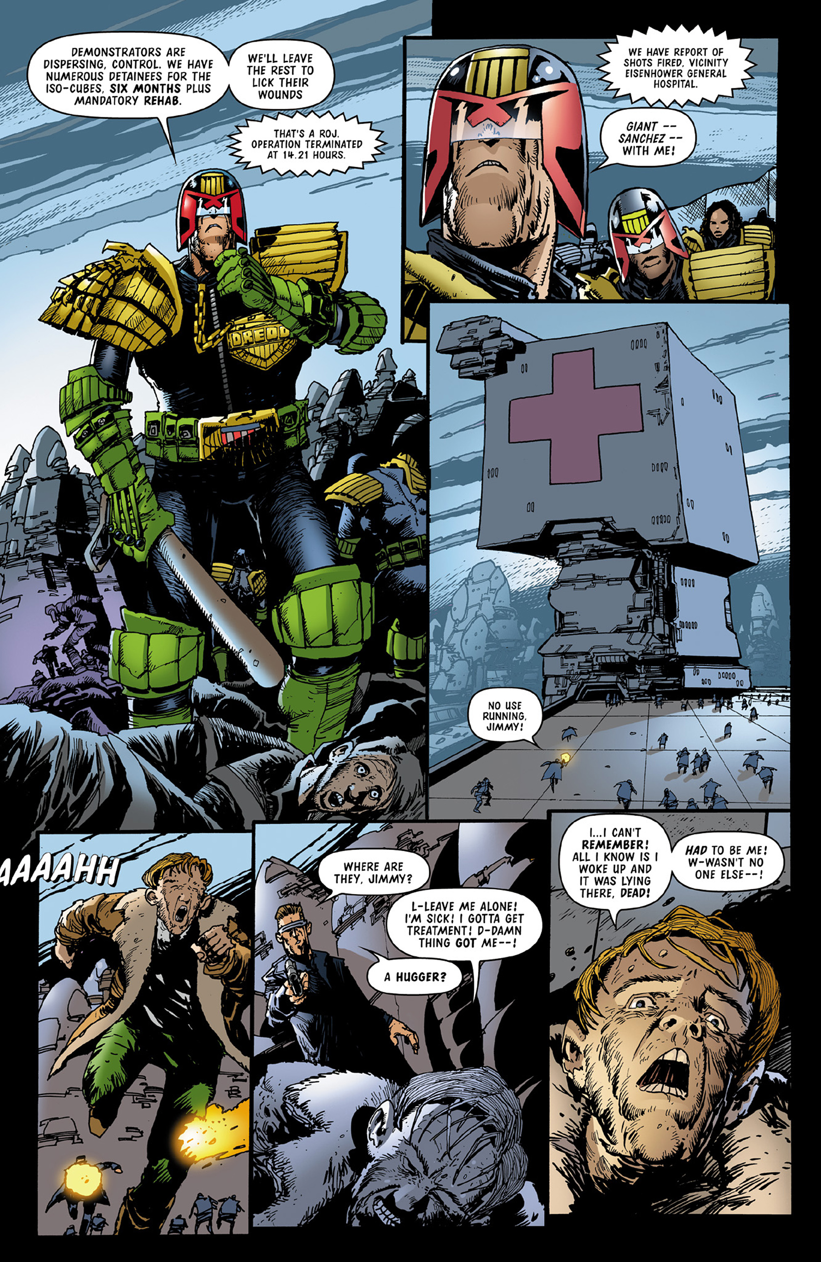 Read online Predator vs. Judge Dredd vs. Aliens: Incubus and Other Stories comic -  Issue # TPB (Part 1) - 76