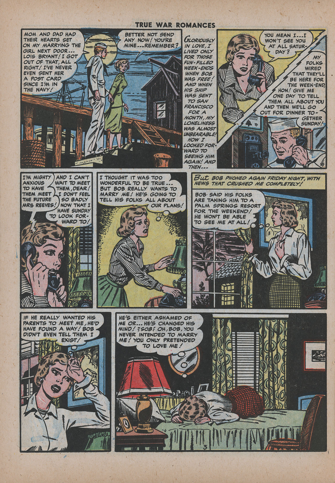 Read online True War Romances comic -  Issue #16 - 14