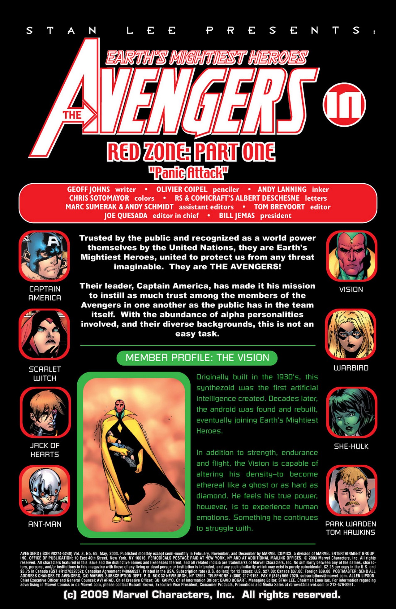 Read online Avengers (1998) comic -  Issue #65 - 2