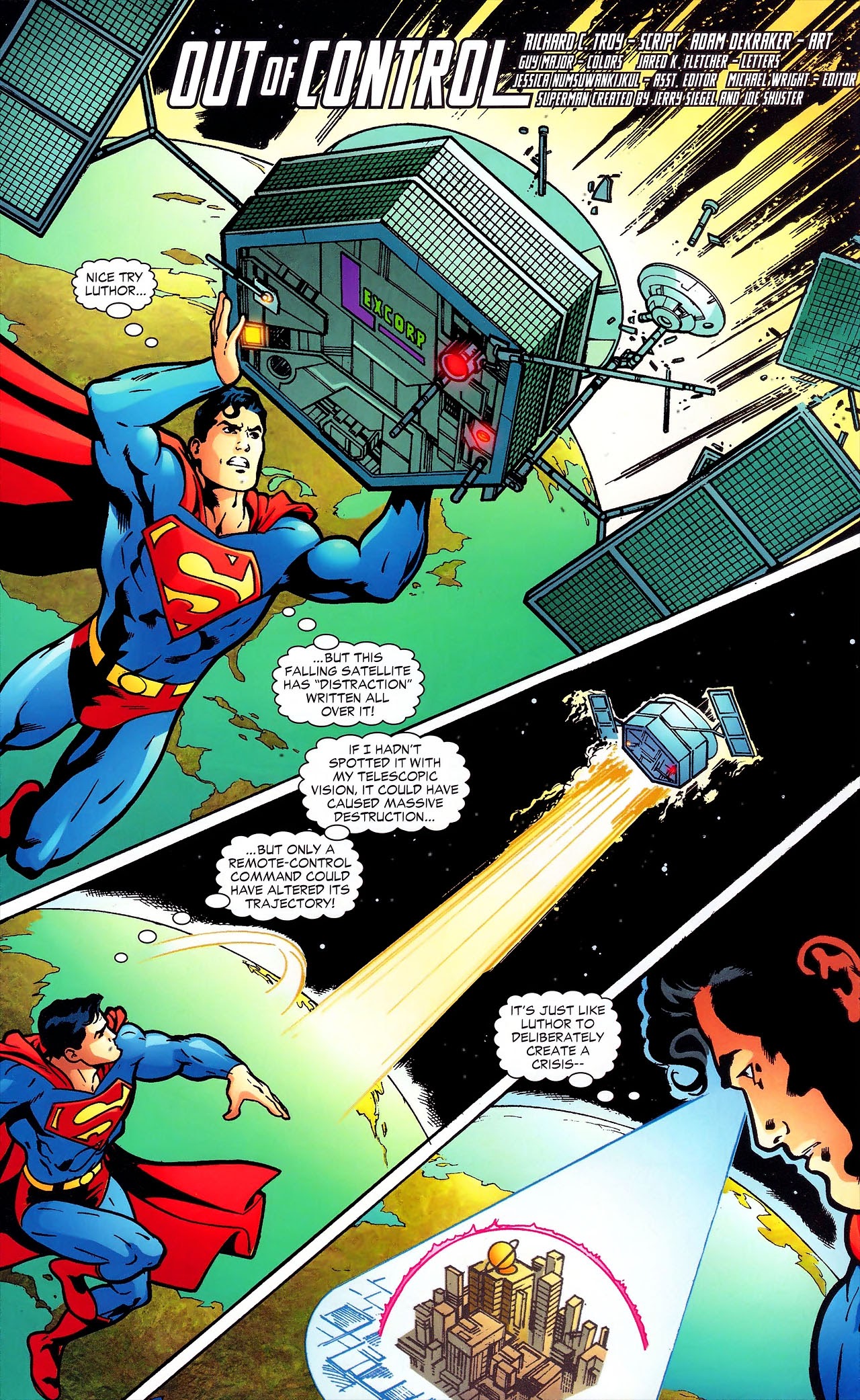 Read online "Out of Control" Starring Superman comic -  Issue # Full - 2