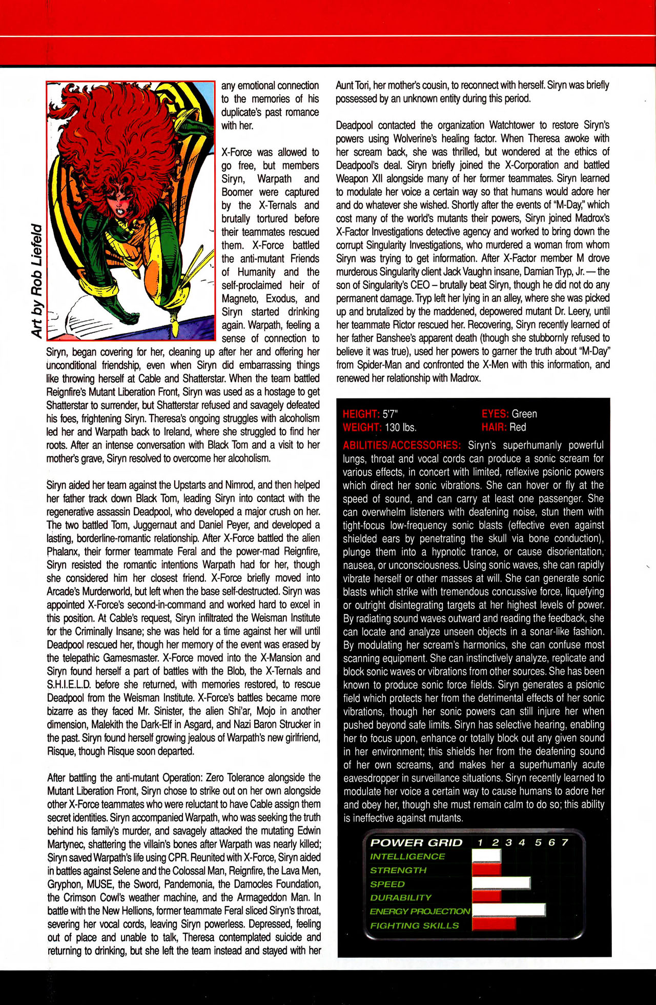 Read online All-New Official Handbook of the Marvel Universe A to Z comic -  Issue #10 - 18