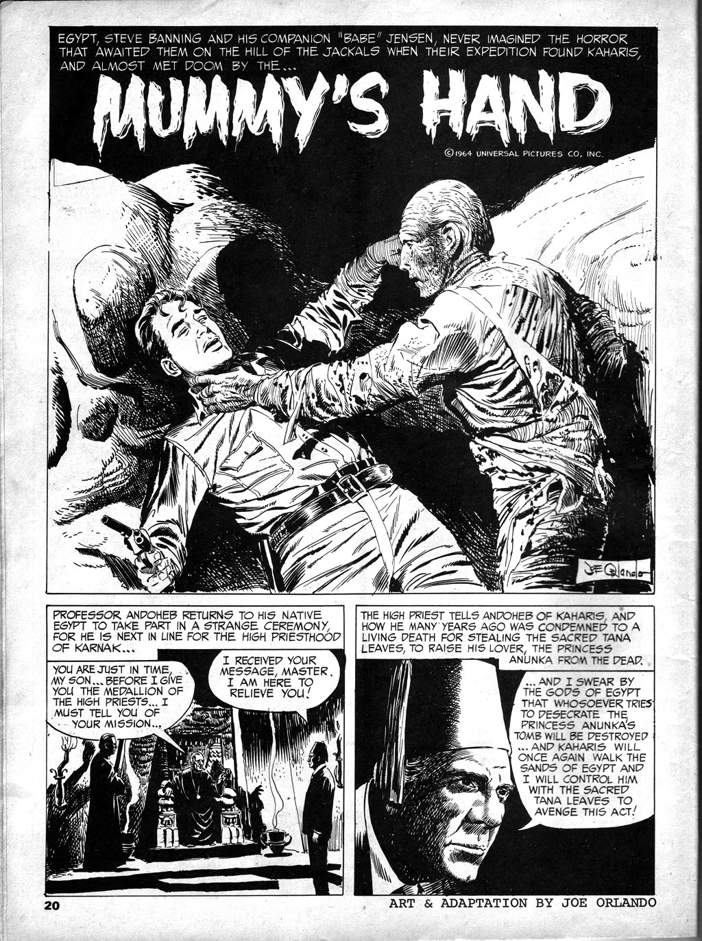 Read online Creepy (1964) comic -  Issue #17 - 20