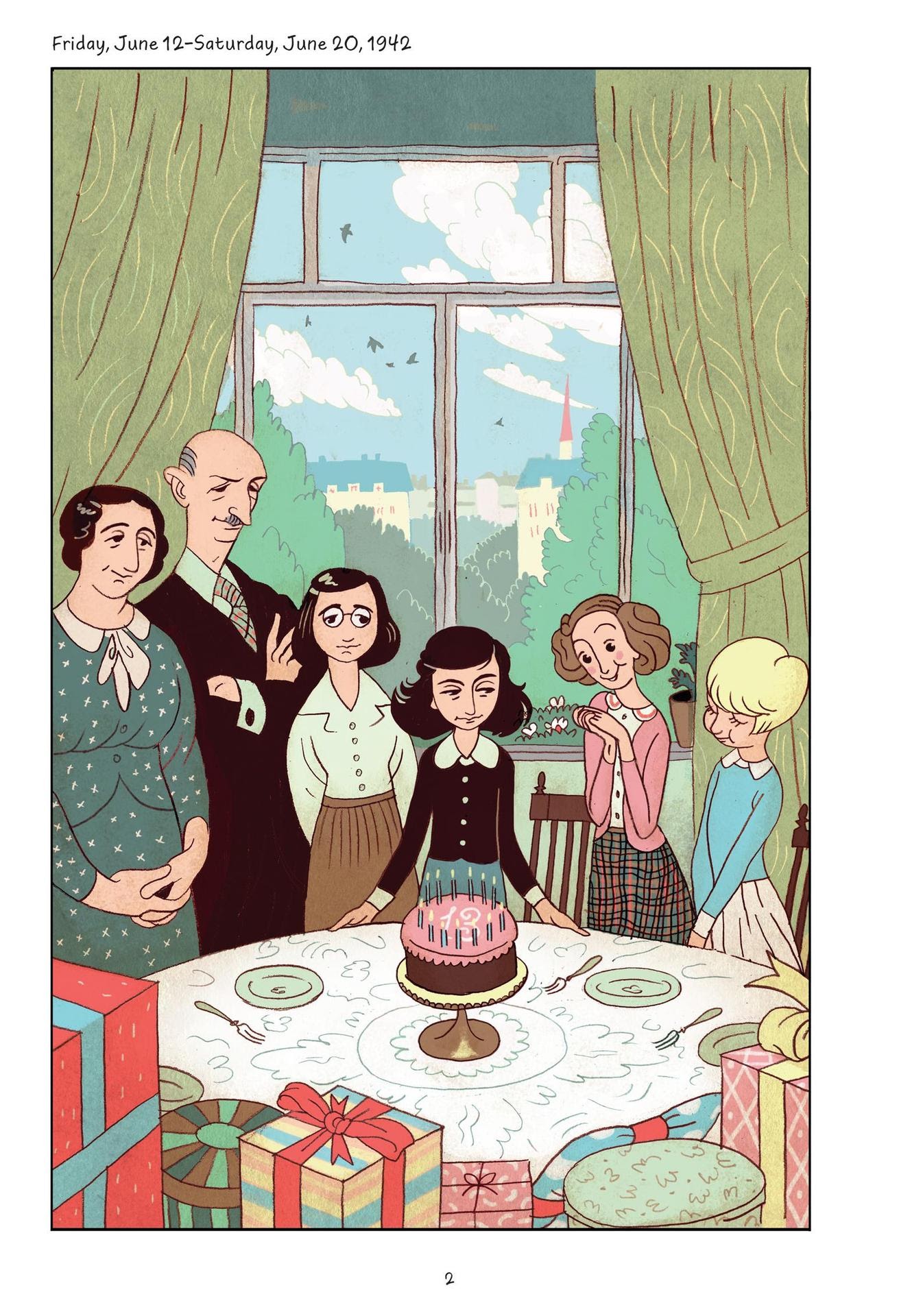 Read online Anne Frank’s Diary: The Graphic Adaptation comic -  Issue # TPB - 6