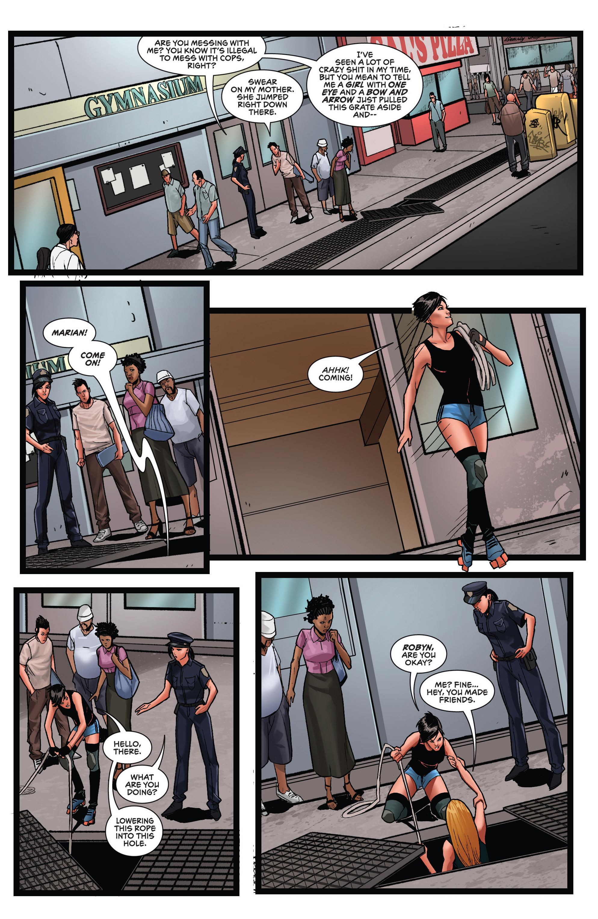 Read online Grimm Fairy Tales presents Robyn Hood (2014) comic -  Issue #3 - 15