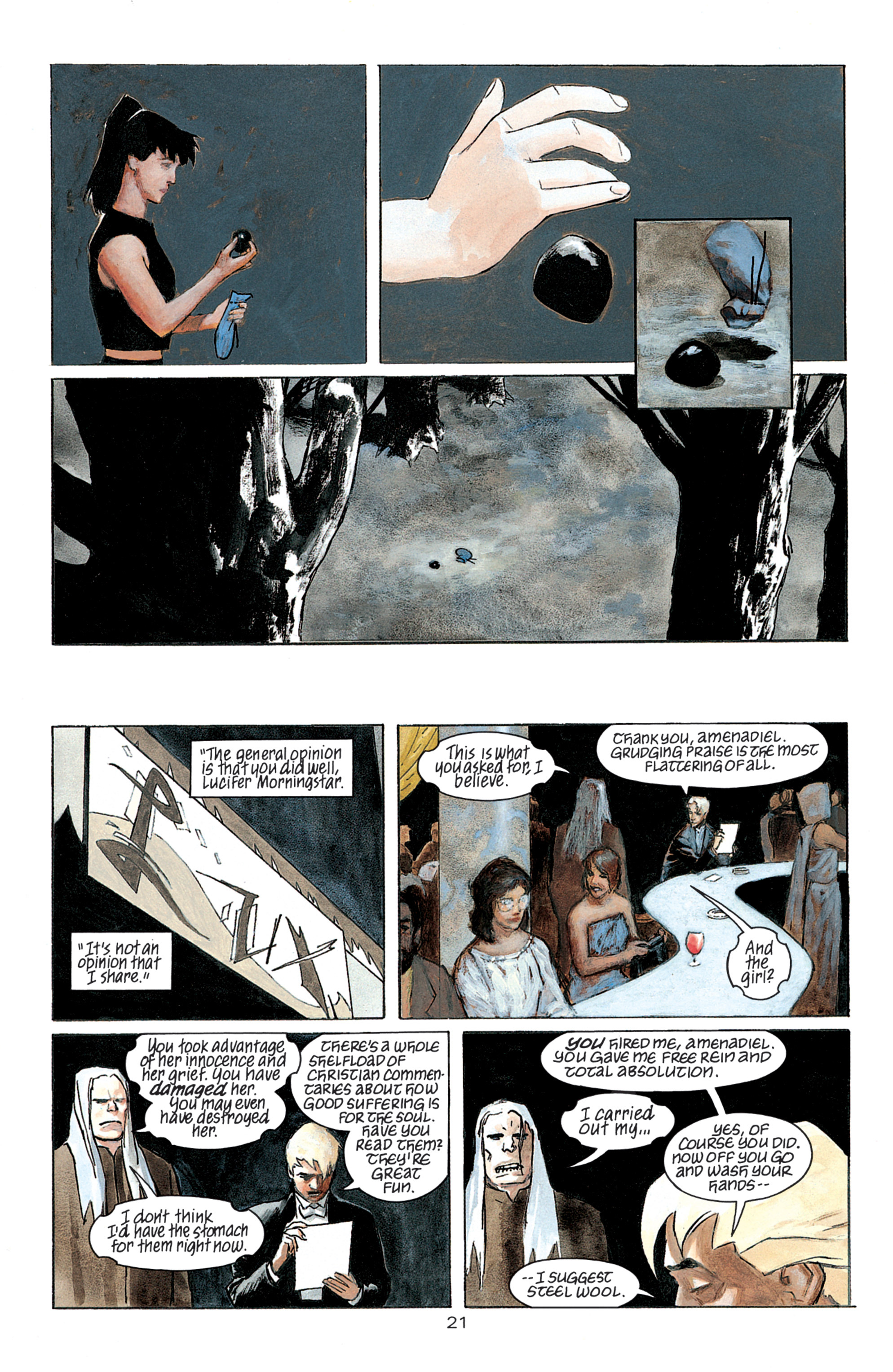 Read online Sandman Presents: Lucifer comic -  Issue #3 - 22