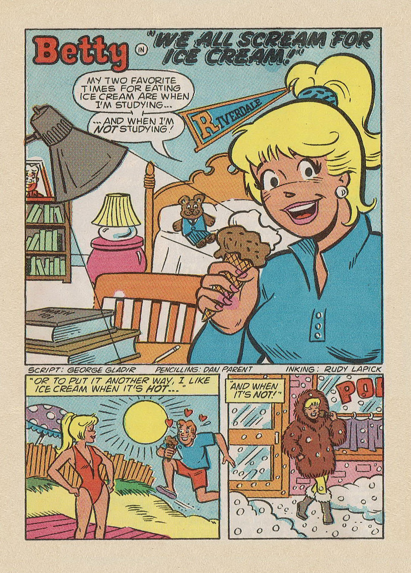 Read online Betty and Veronica Digest Magazine comic -  Issue #48 - 116