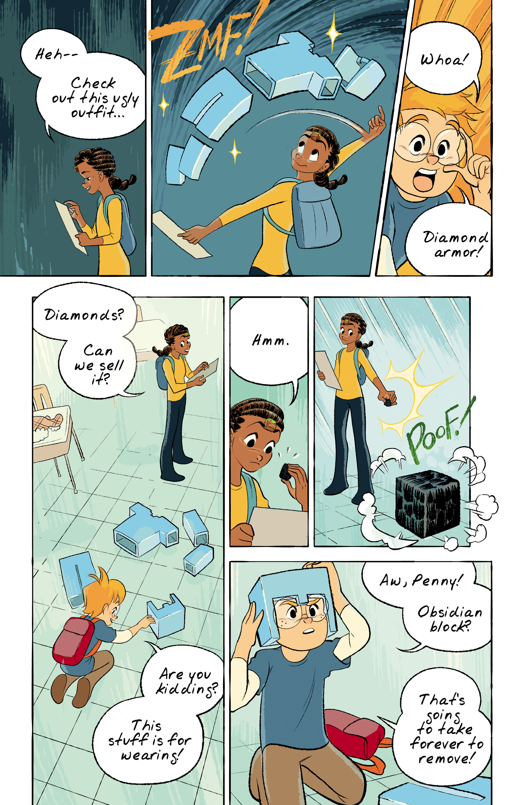 Read online Free Comic Book Day 2022 comic -  Issue # Stranger Things ft. Minecraft - 20