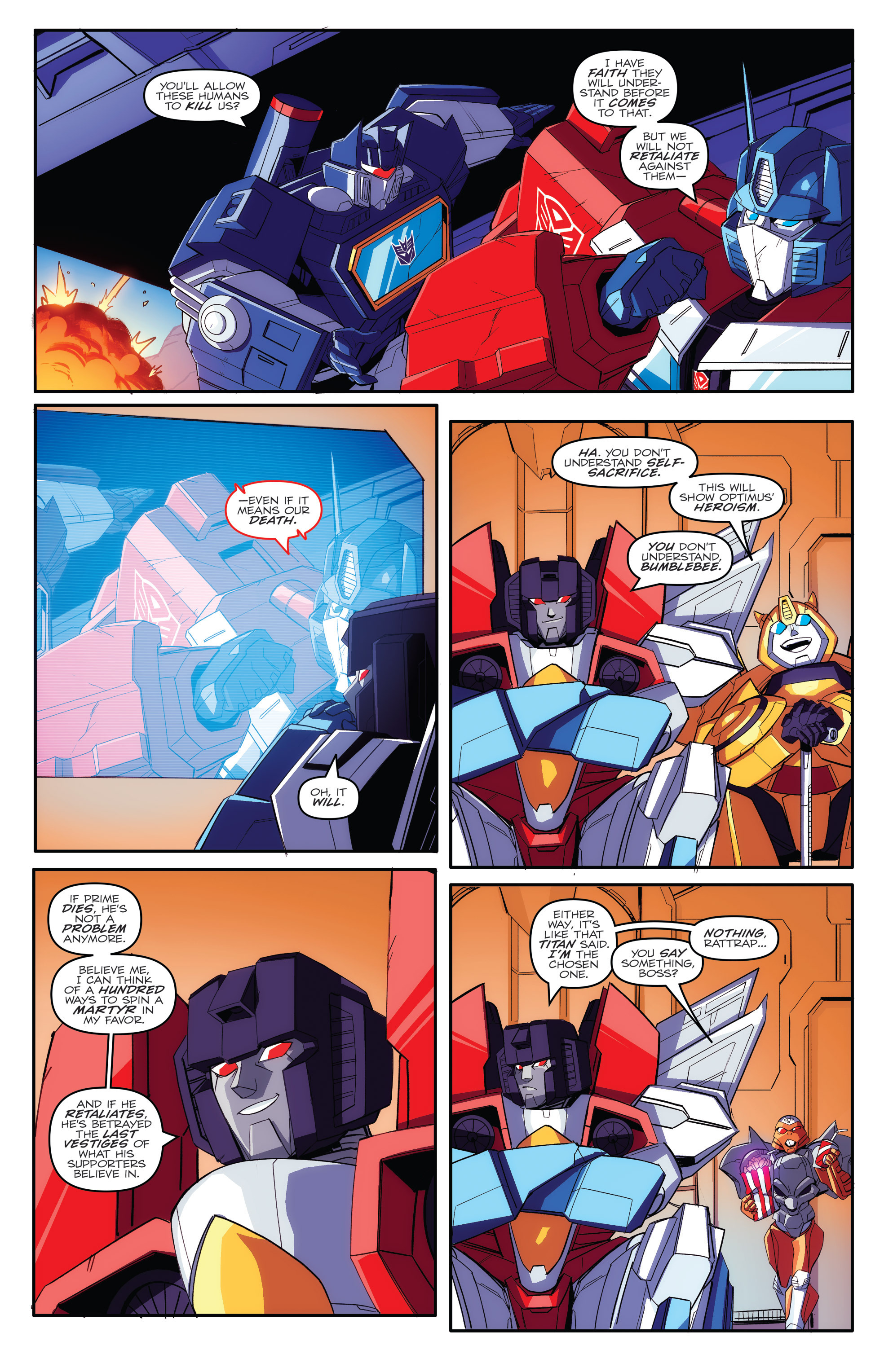 Read online The Transformers (2014) comic -  Issue #53 - 22