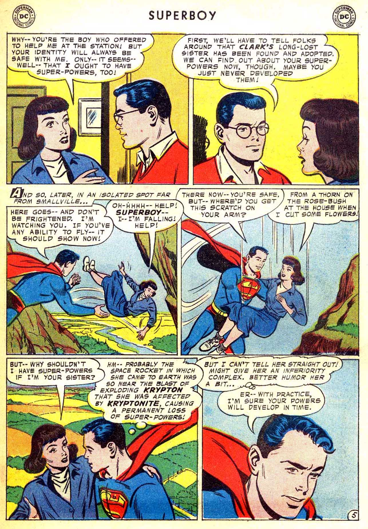 Read online Superboy (1949) comic -  Issue #62 - 6