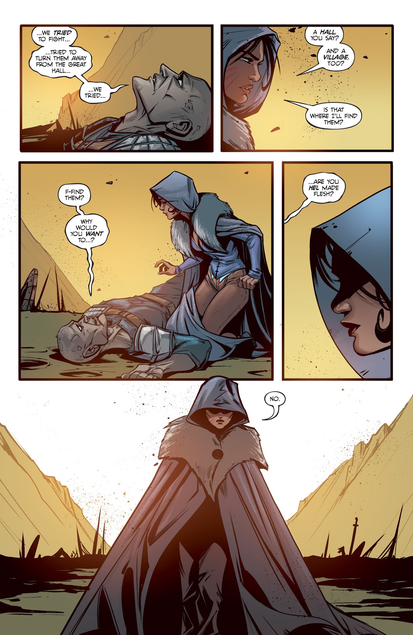Read online Brides of Helheim comic -  Issue #5 - 11