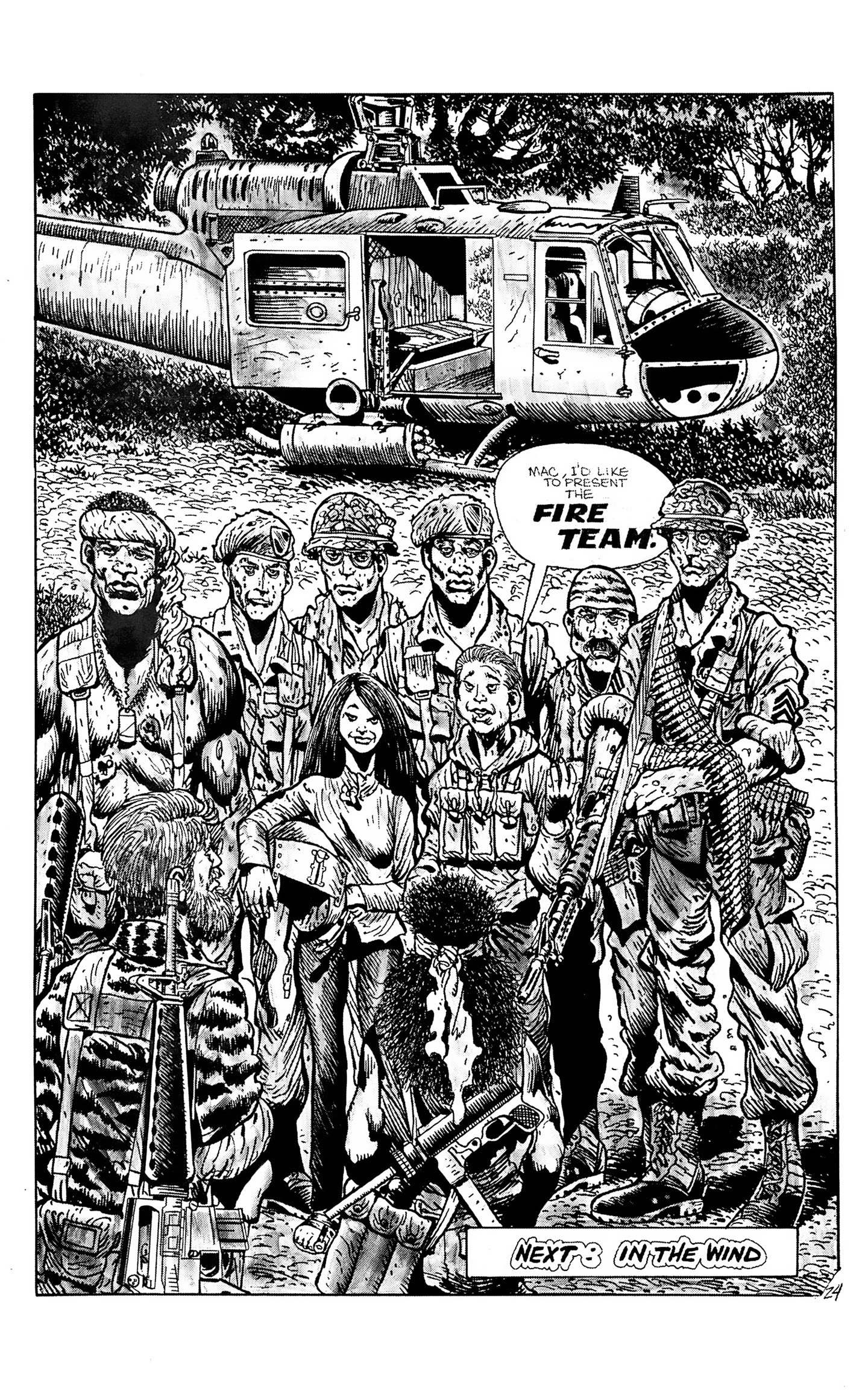 Read online Fire Team comic -  Issue #5 - 30