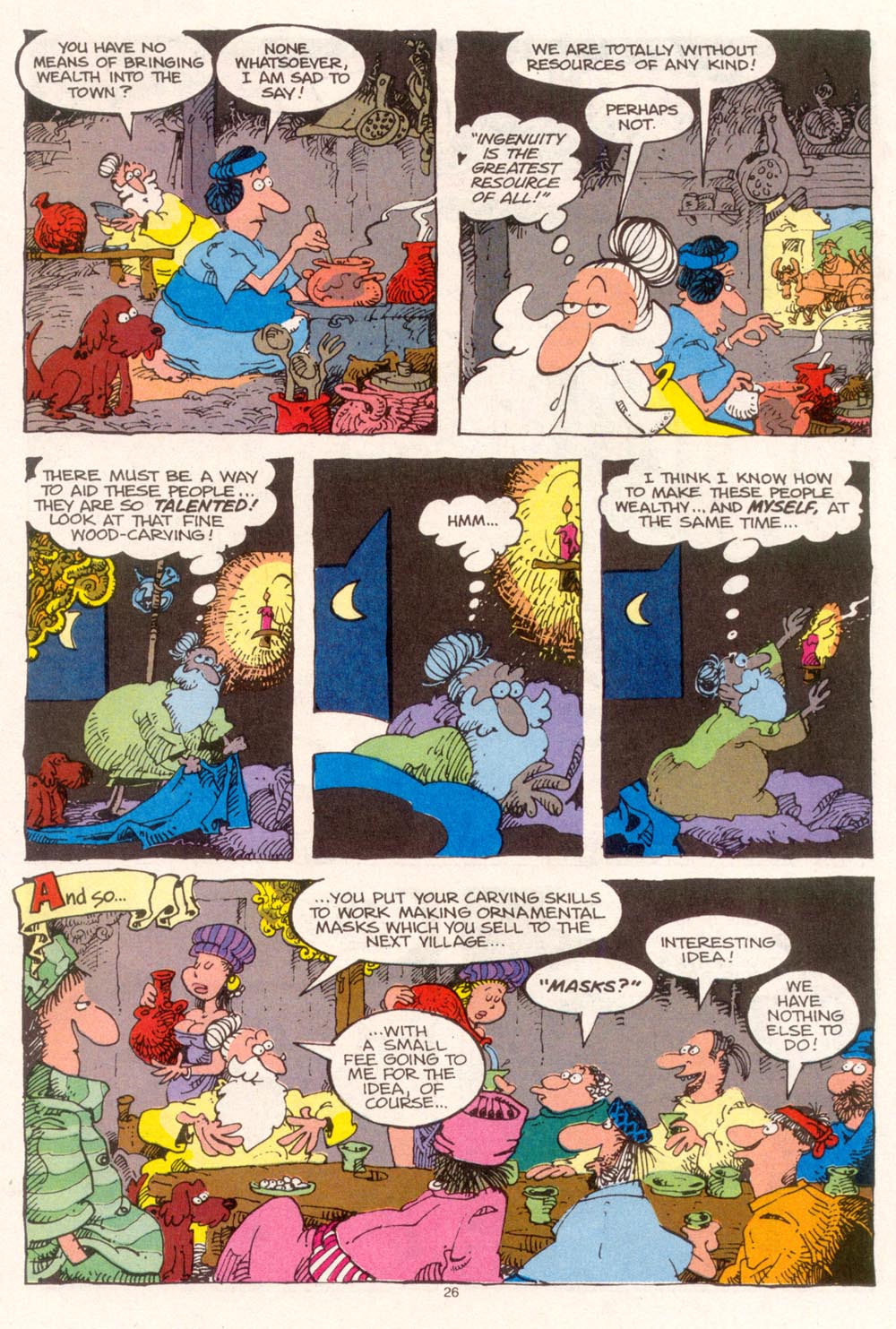 Read online Sergio Aragonés Groo the Wanderer comic -  Issue #95 - 27