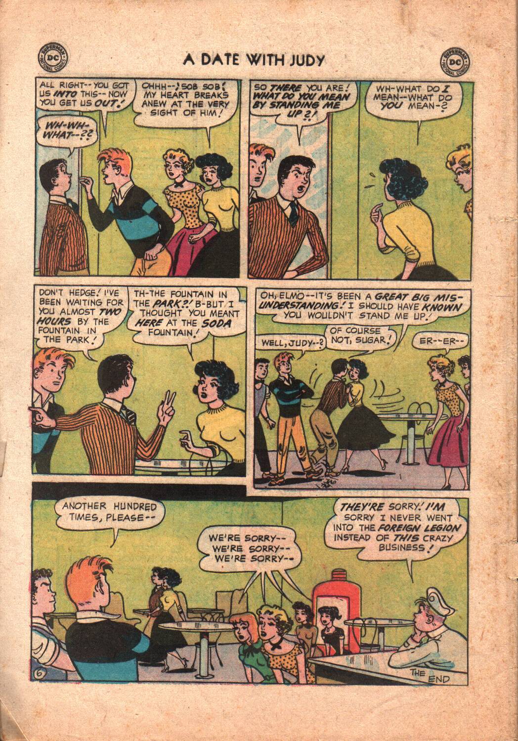 Read online A Date with Judy comic -  Issue #60 - 8