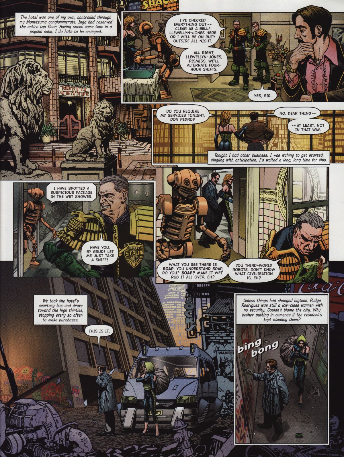 Read online Judge Dredd Megazine (Vol. 5) comic -  Issue #221 - 7