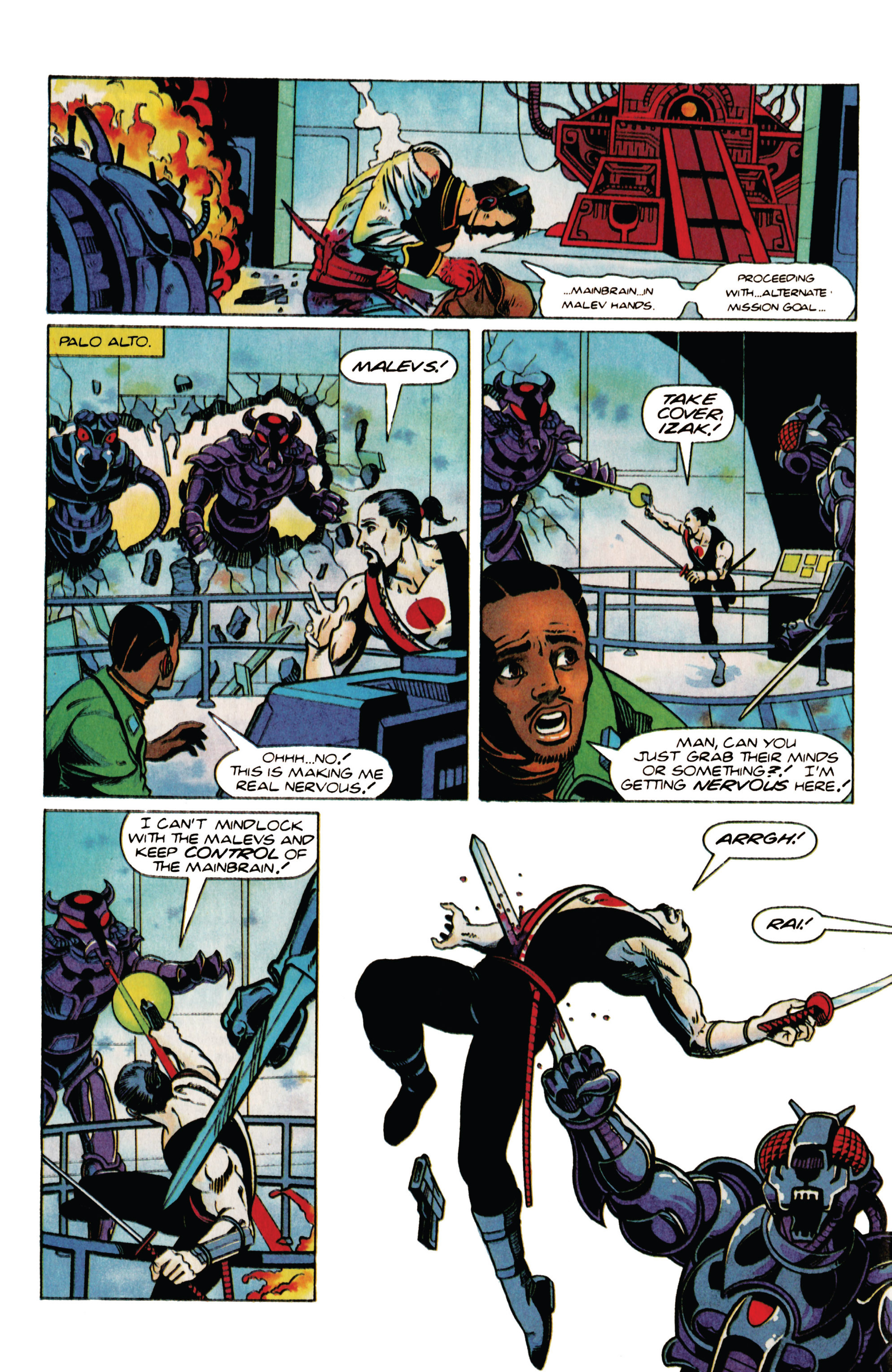 Read online Rai (1992) comic -  Issue #16 - 17