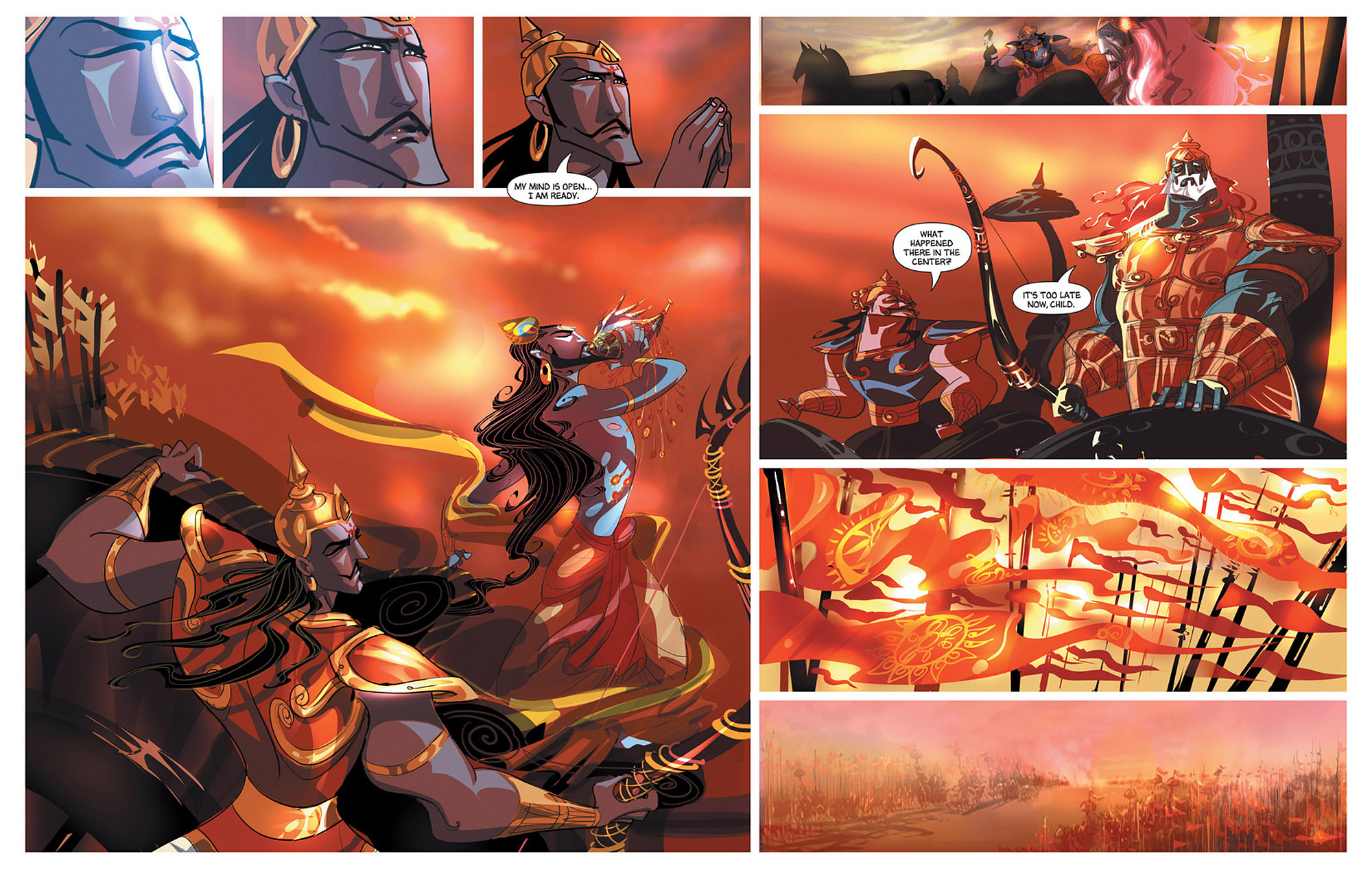 Read online Krishna: A Journey Within comic -  Issue # TPB (Part 2) - 42