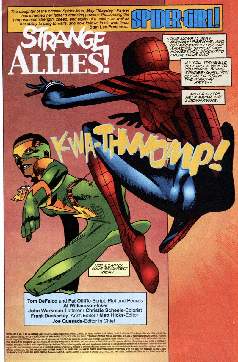 Read online Spider-Girl (1998) comic -  Issue #29 - 2