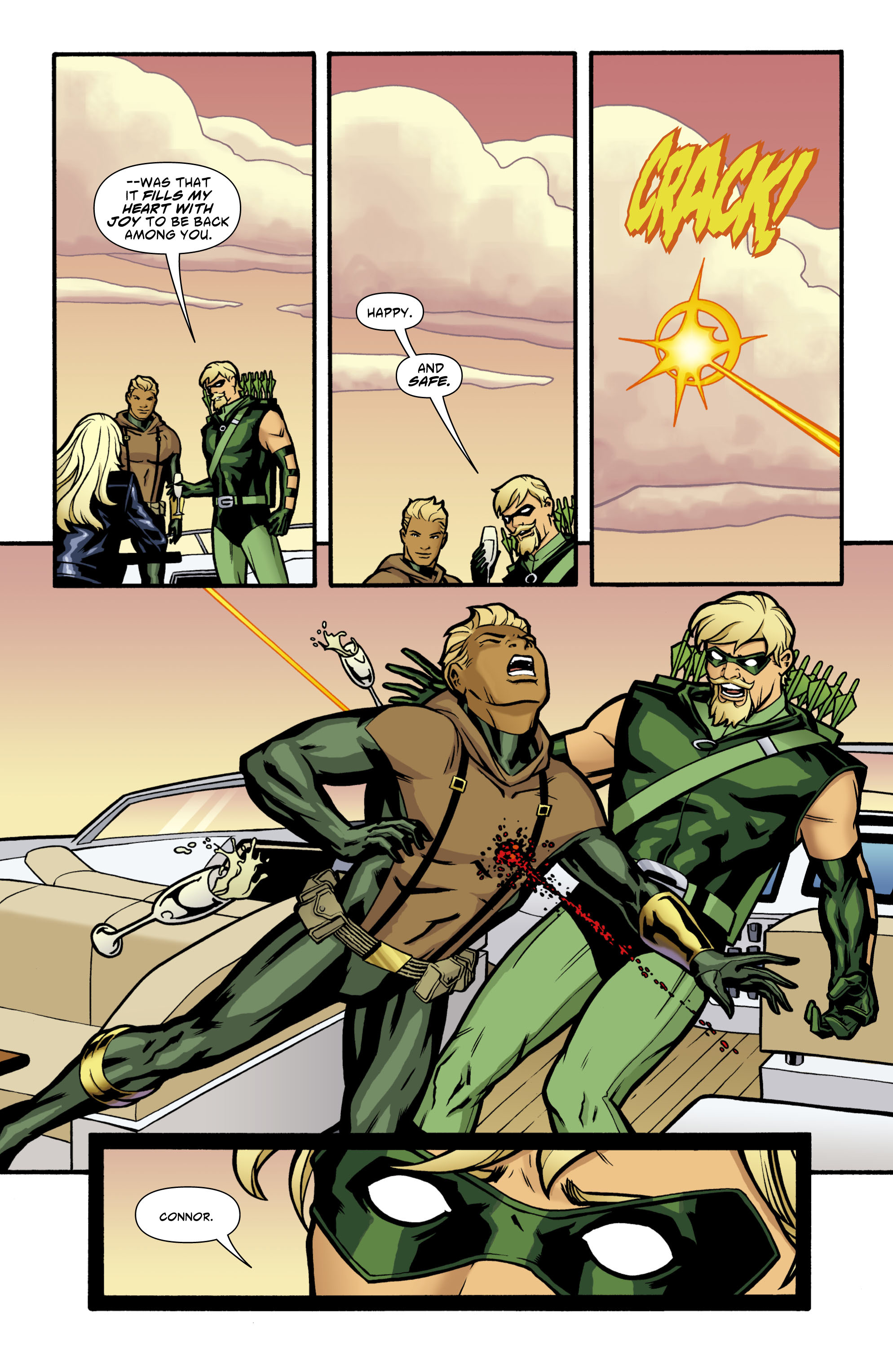 Read online Green Arrow/Black Canary comic -  Issue #3 - 20