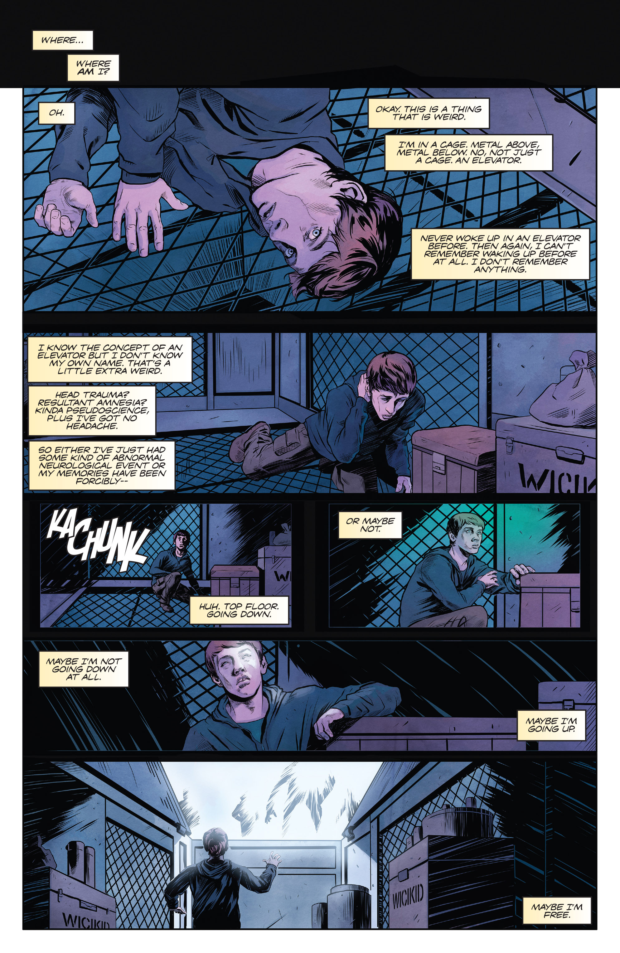 Read online Maze Runner: The Scorch Trials Official Graphic Novel Prelude comic -  Issue # TPB - 28