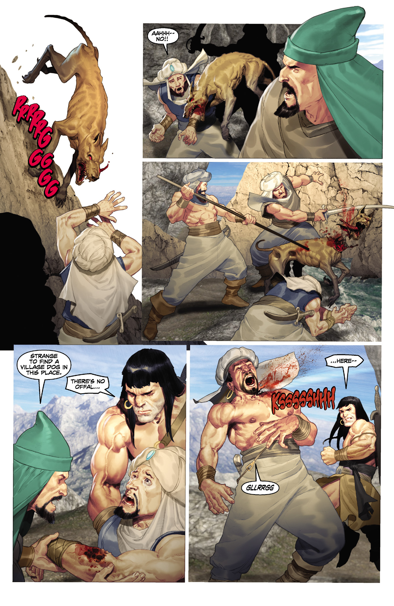 Read online Conan and the People of the Black Circle comic -  Issue #3 - 18