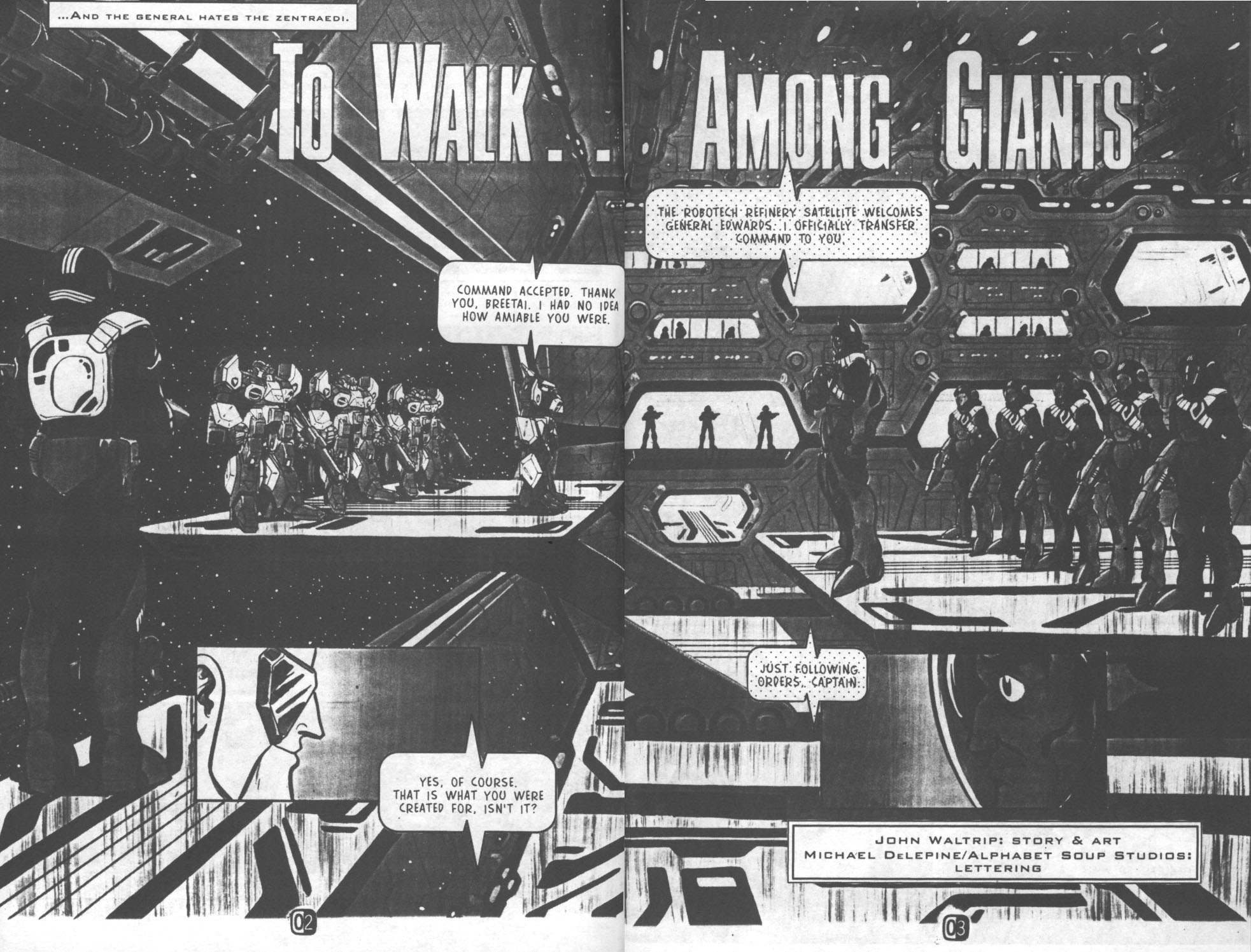 Read online Robotech II: The Sentinels comic -  Issue #19 - 4