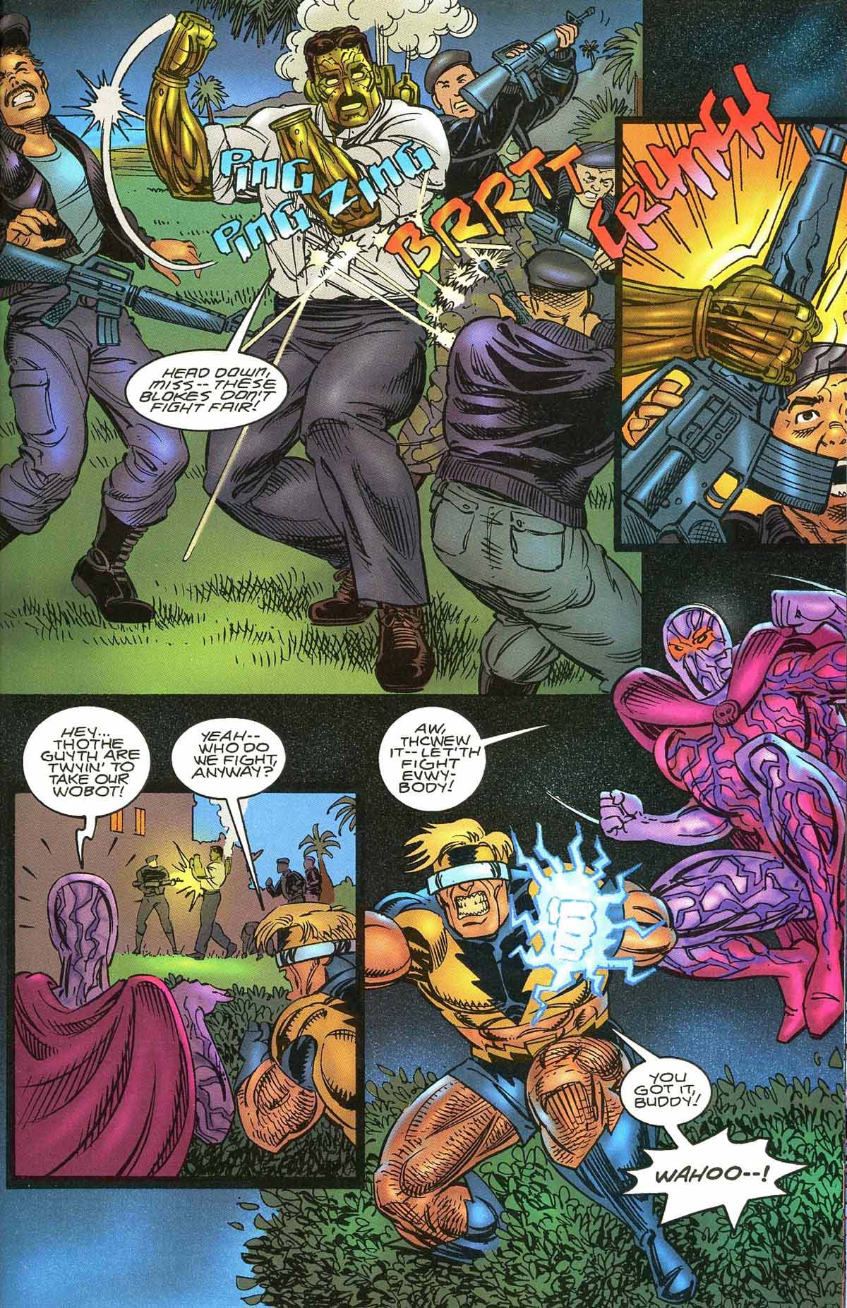 Read online Neil Gaiman's Mr. Hero - The Newmatic Man (1995) comic -  Issue #8 - 23