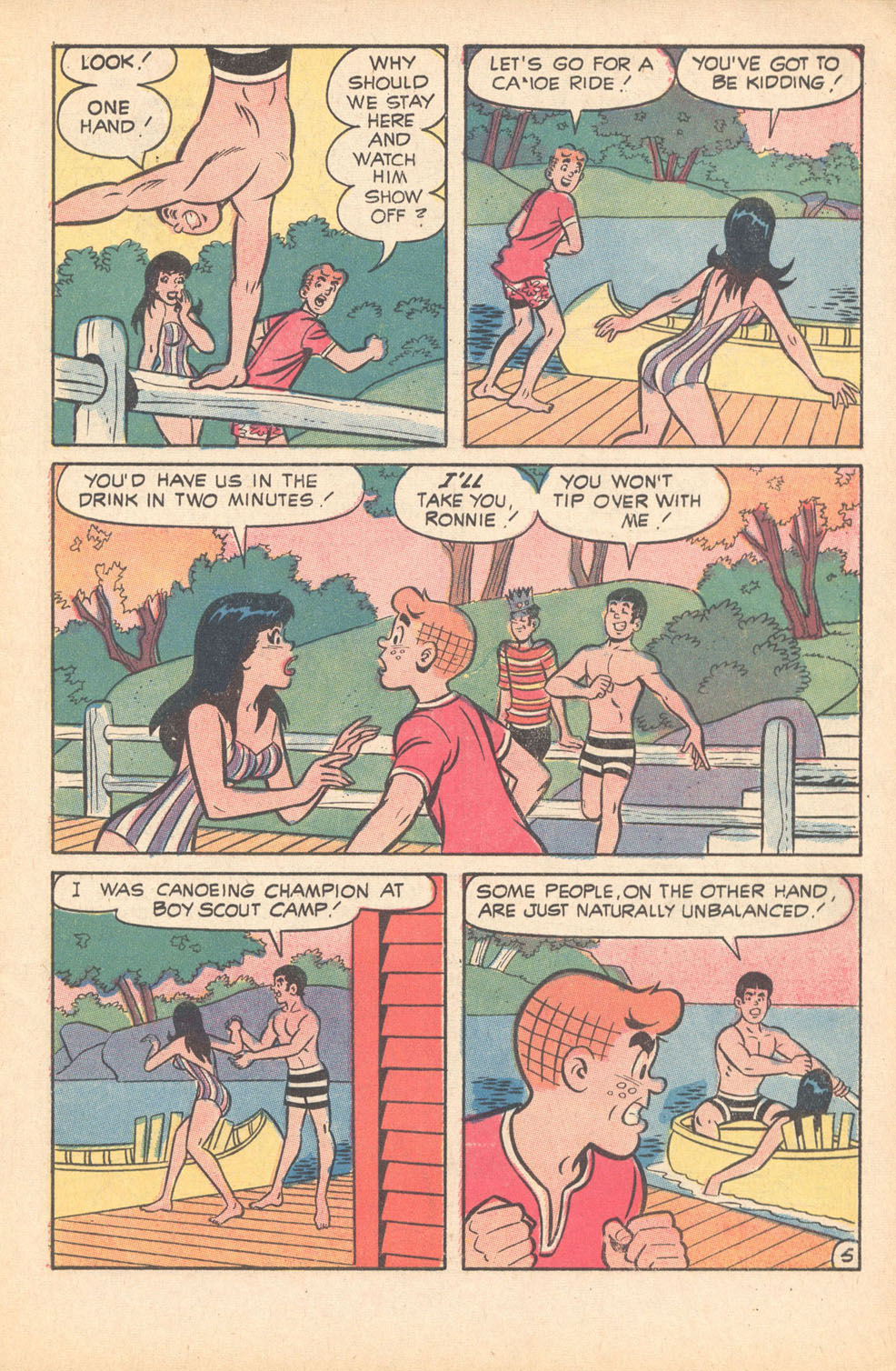 Read online Reggie and Me (1966) comic -  Issue #52 - 7