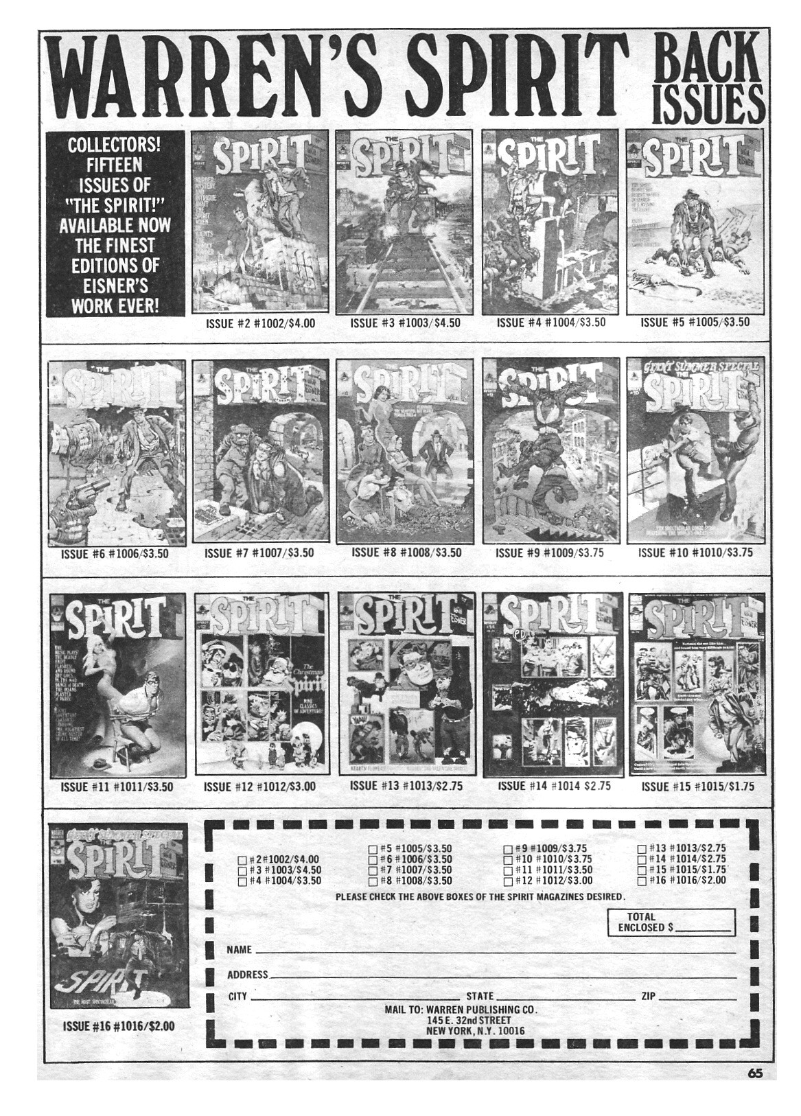 Read online Vampirella (1969) comic -  Issue #66 - 65