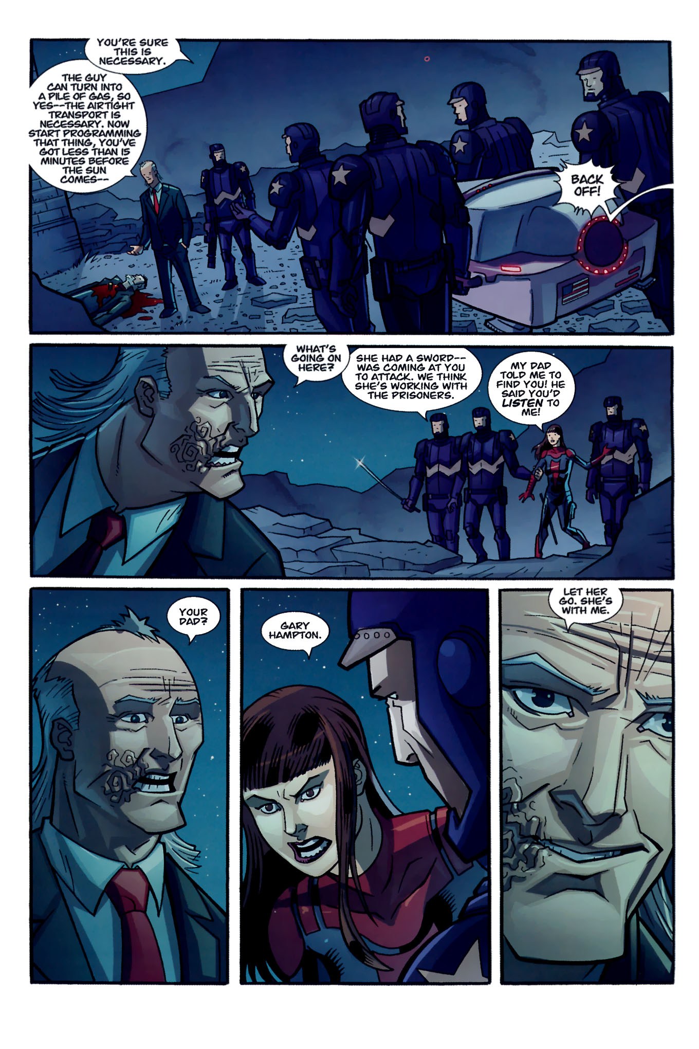 Read online The Astounding Wolf-Man comic -  Issue #17 - 19