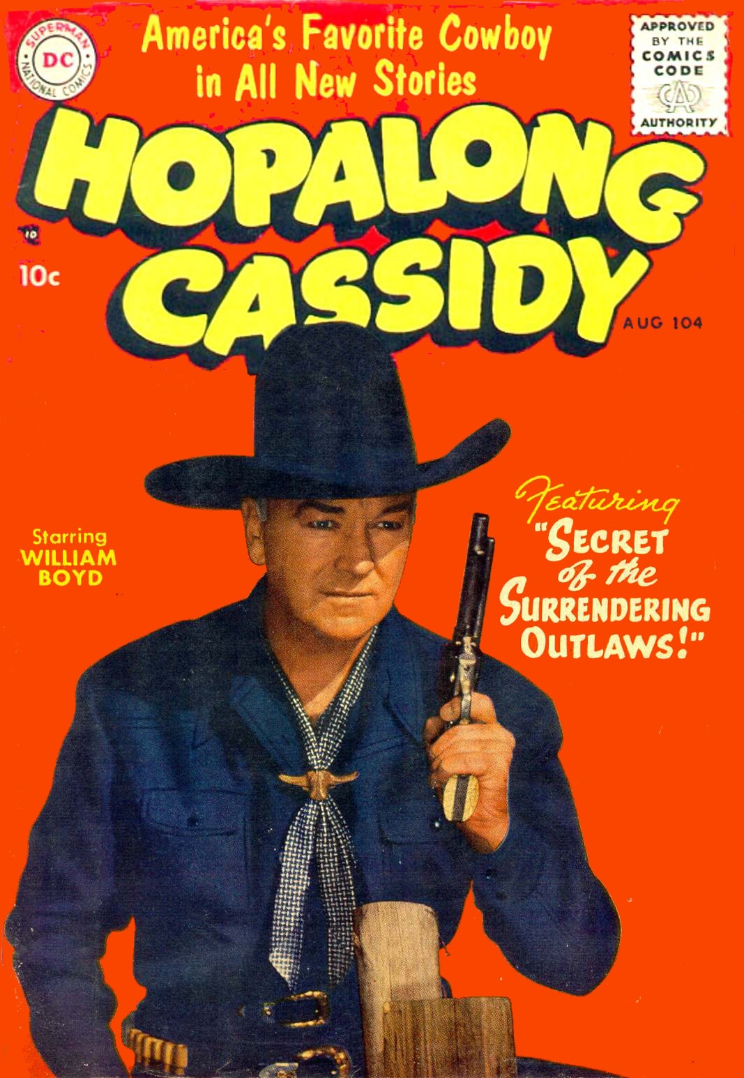 Read online Hopalong Cassidy comic -  Issue #104 - 1