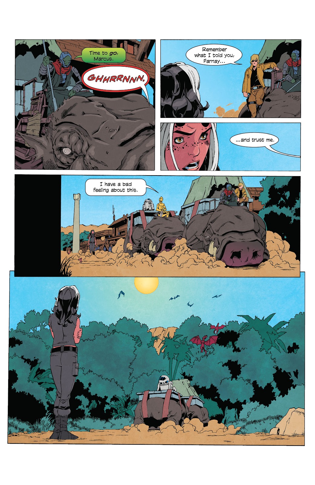 Star Wars Adventures: The Weapon of A Jedi issue 1 - Page 34