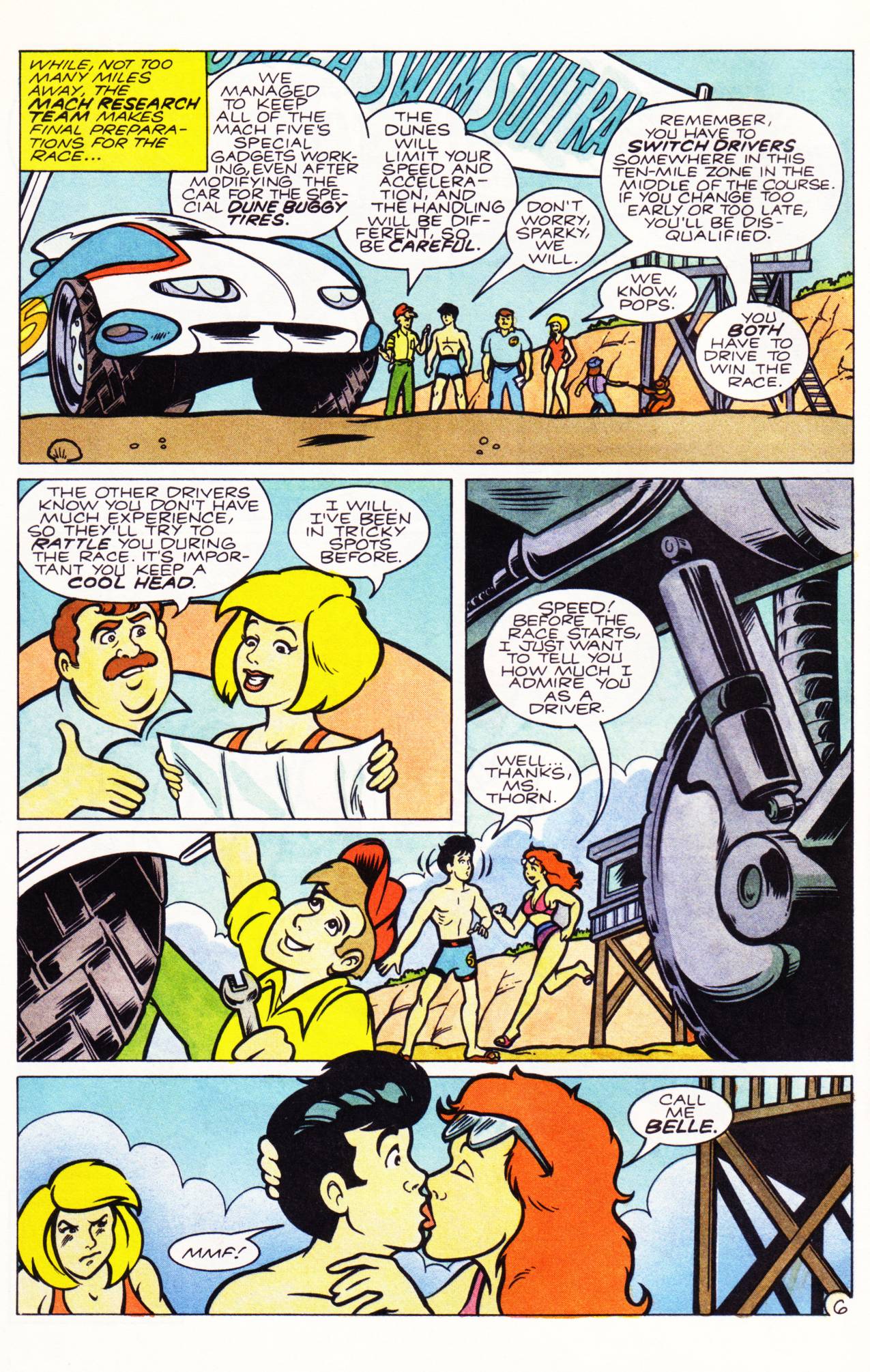 Read online The New Adventures of Speed Racer comic -  Issue #3 - 7