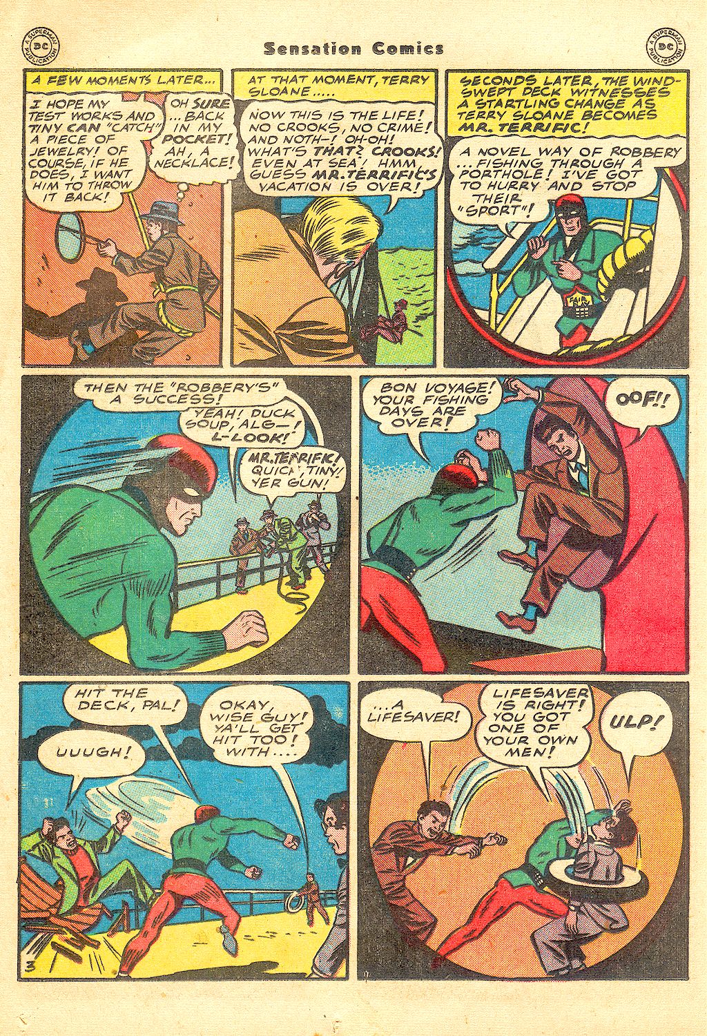 Read online Sensation (Mystery) Comics comic -  Issue #57 - 34